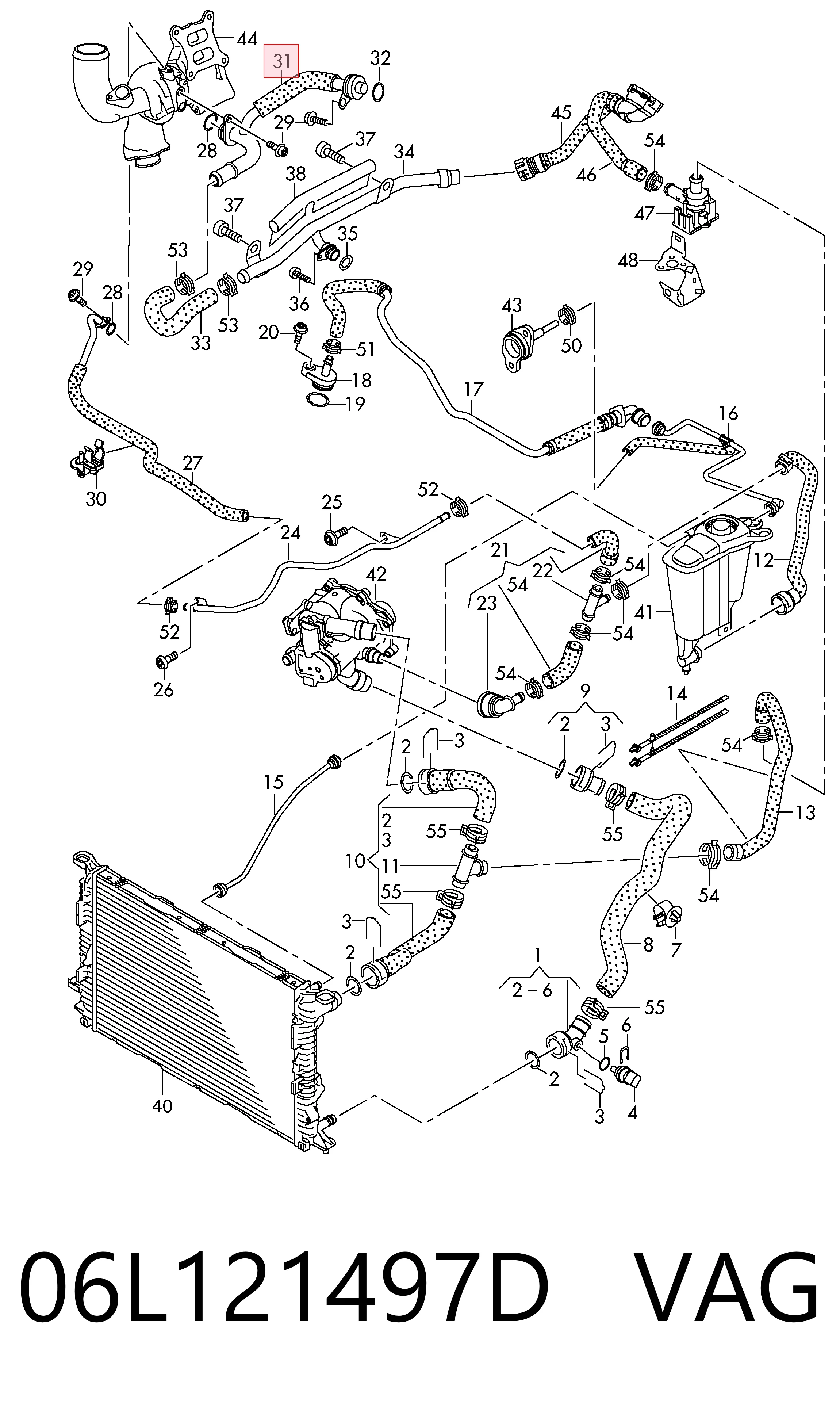 06L121497D VAG