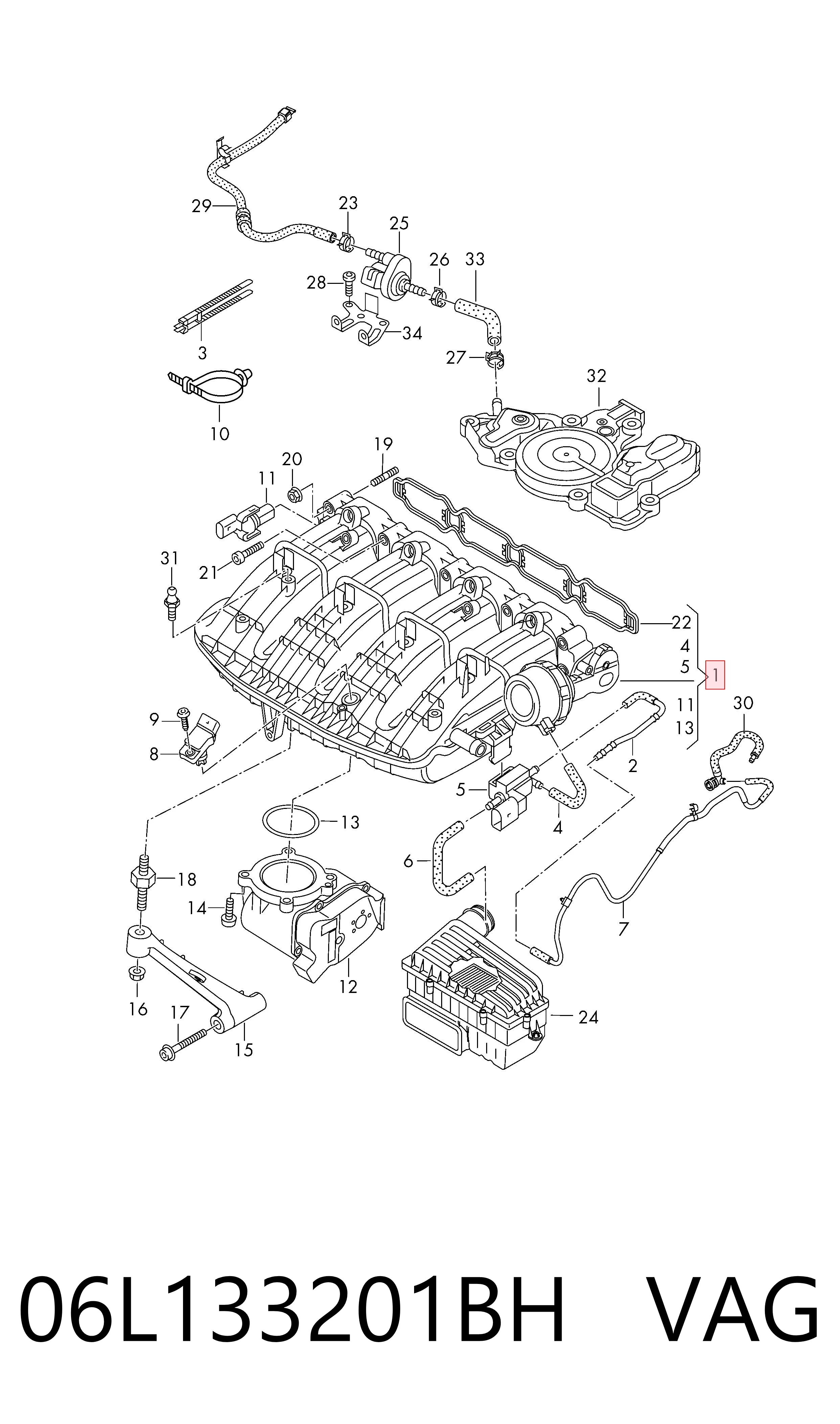 06L133201BH VAG