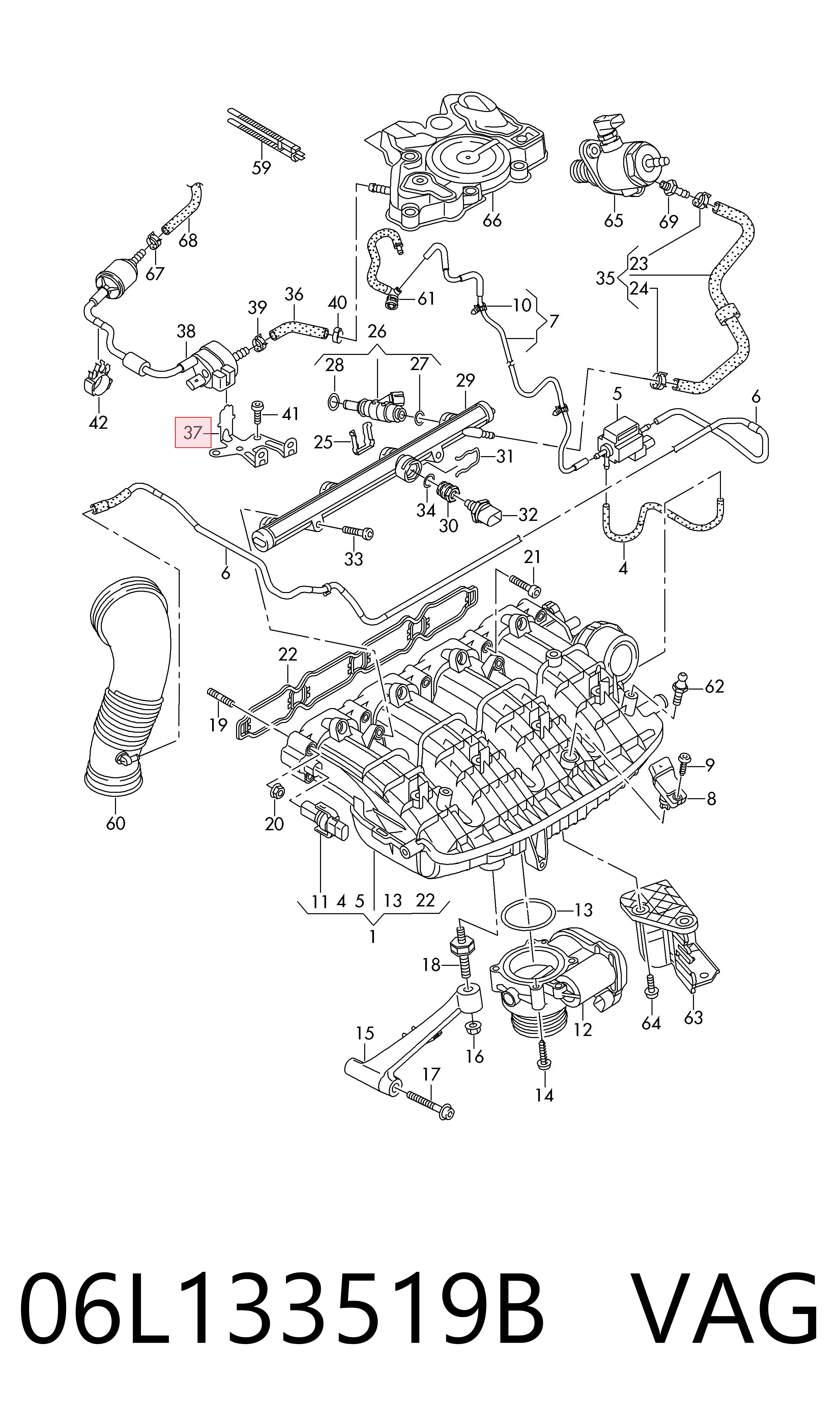  VAG 06L133519B precio, desde 19,96 EUR