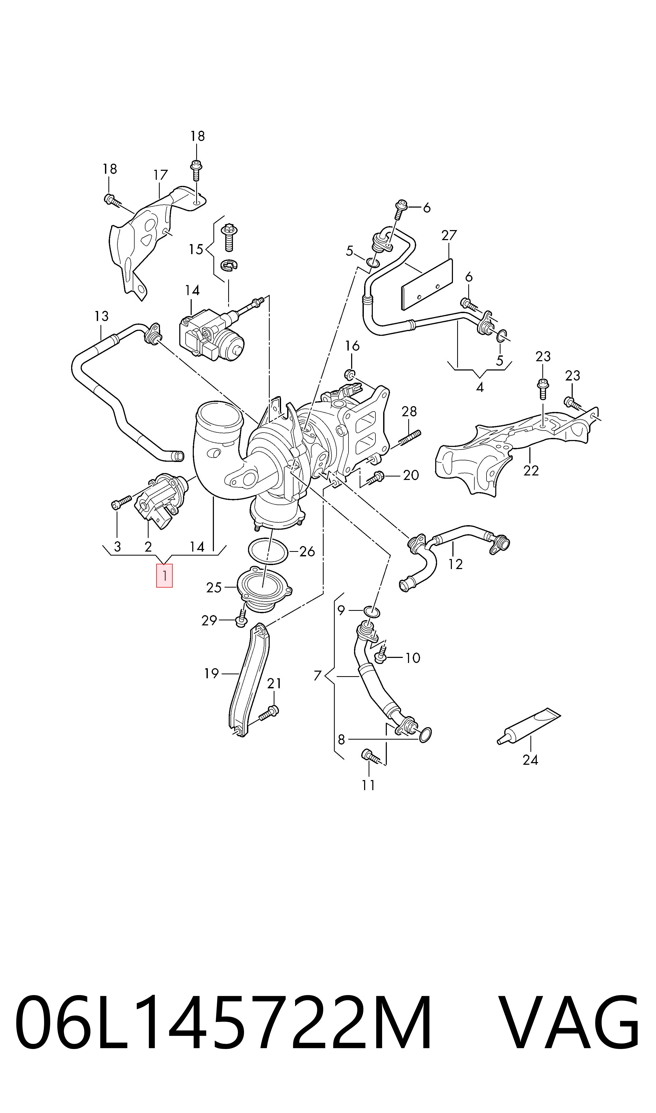 Turbocompresor MSTUR0390 MSG