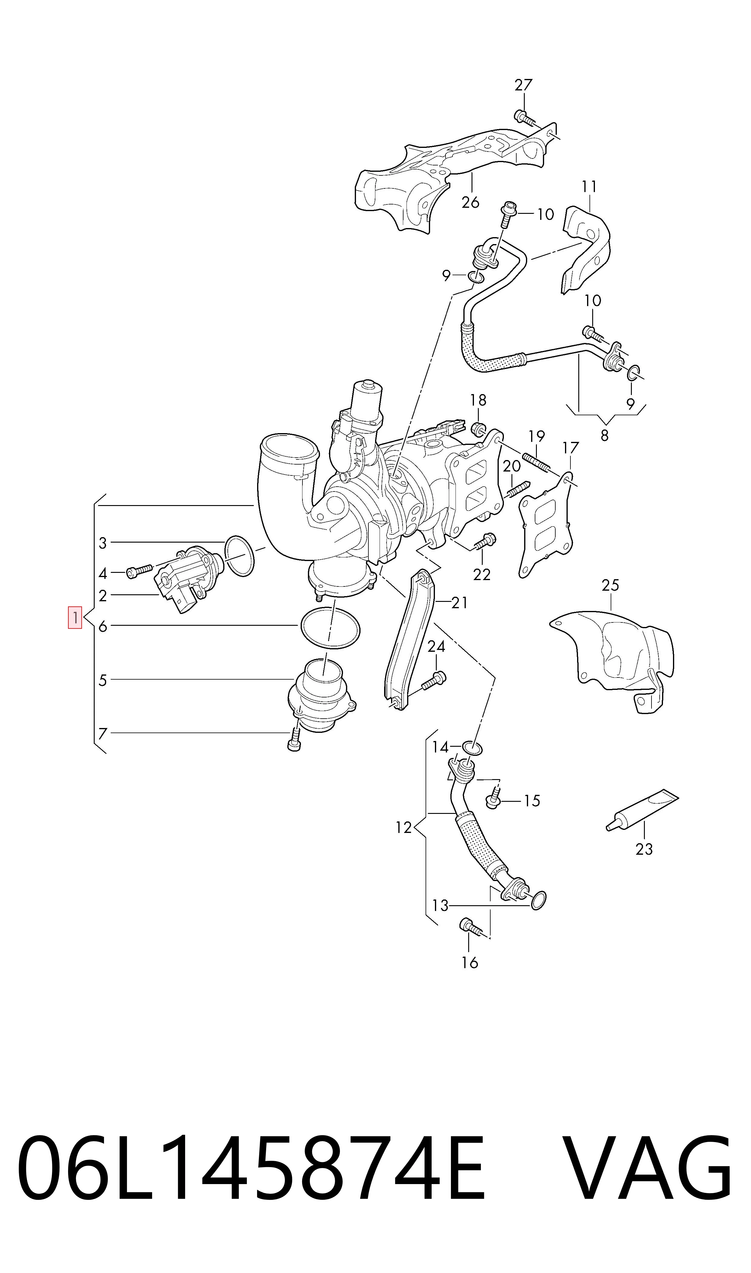 Turbocompresor MSTUR0390 MSG