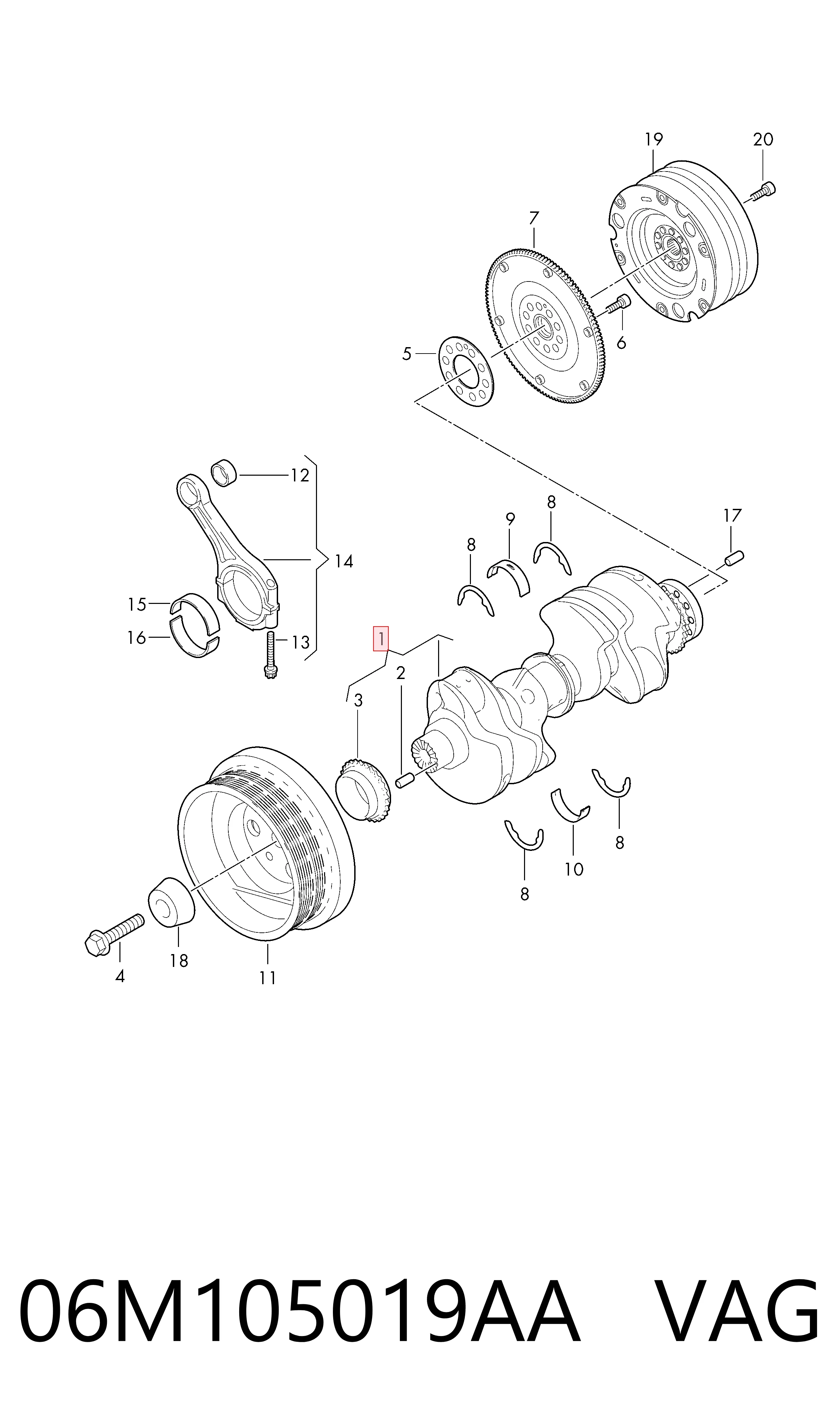 06M105019AA VAG