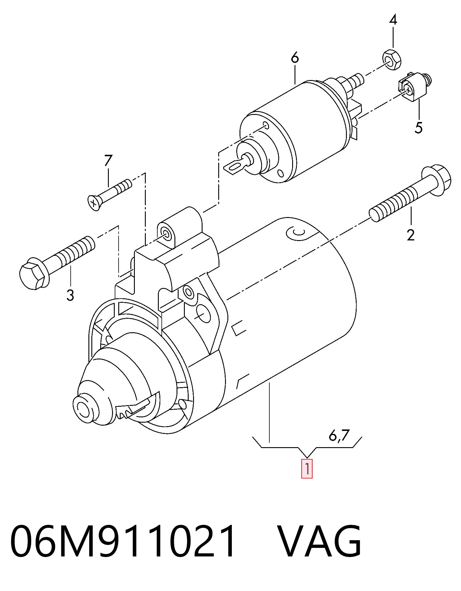 Motor de arranque 458915 VALEO
