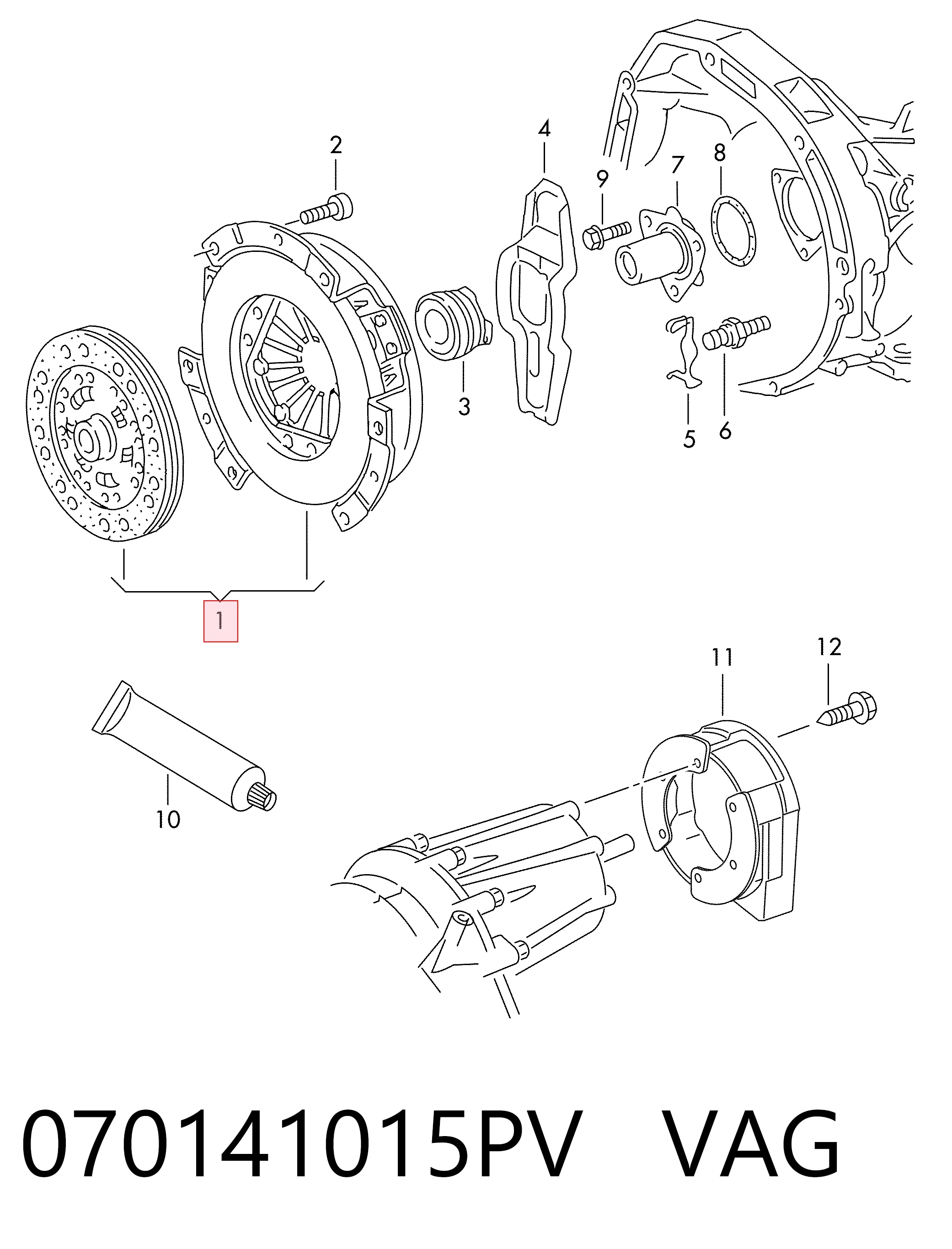 Comprar Embrague Audi Q7  4LB