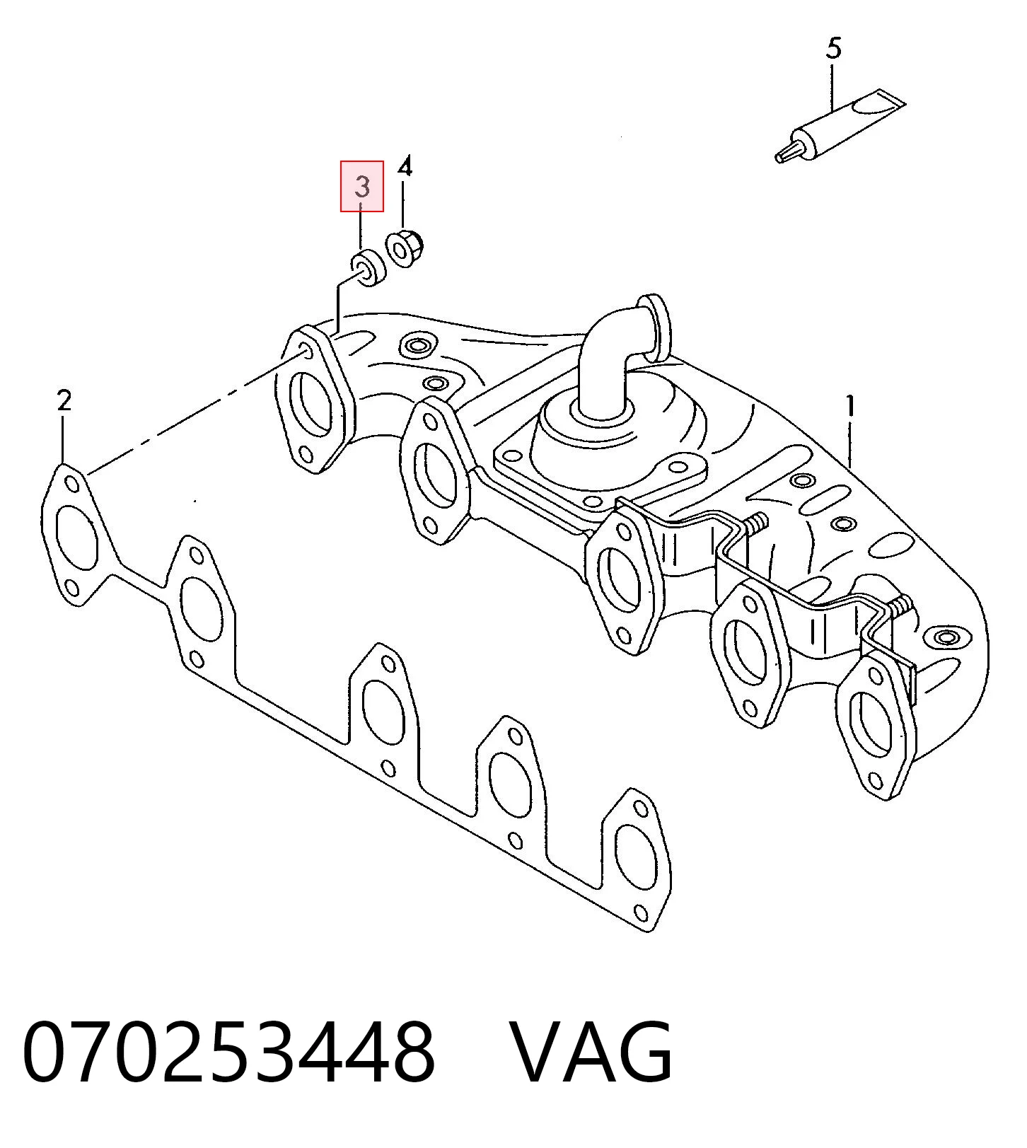  VAG 070253448 precio, desde 4,35 EUR