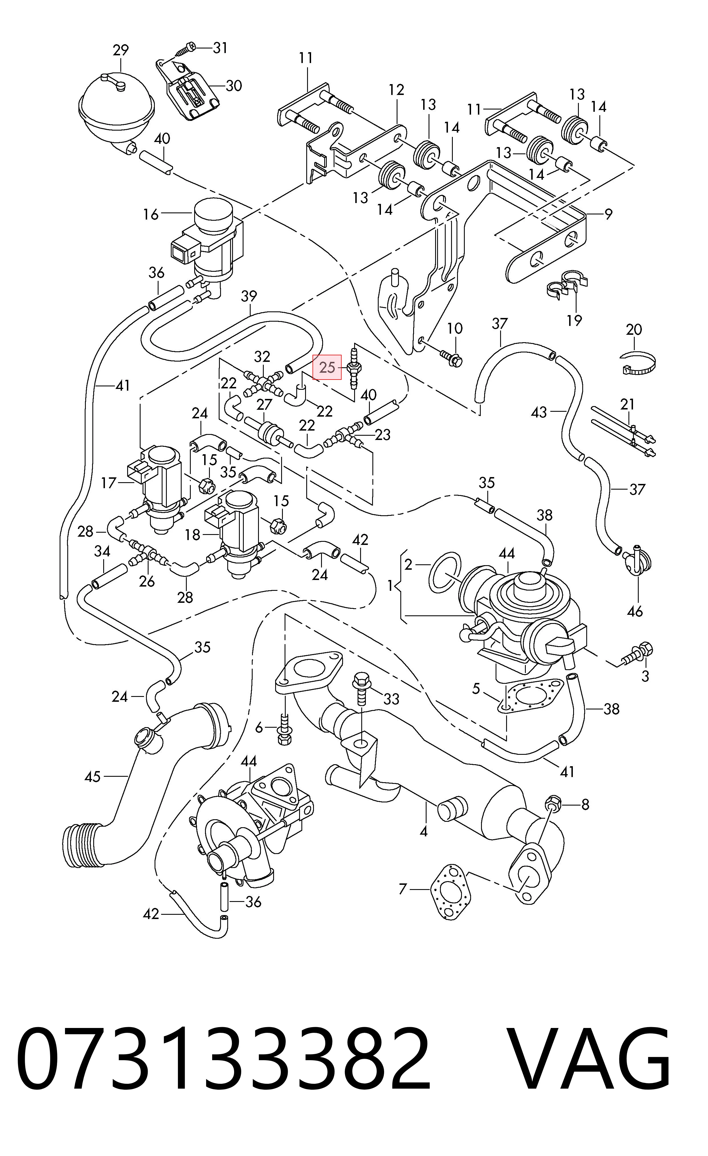 VAG 073133382 precio, desde 5,35 EUR
