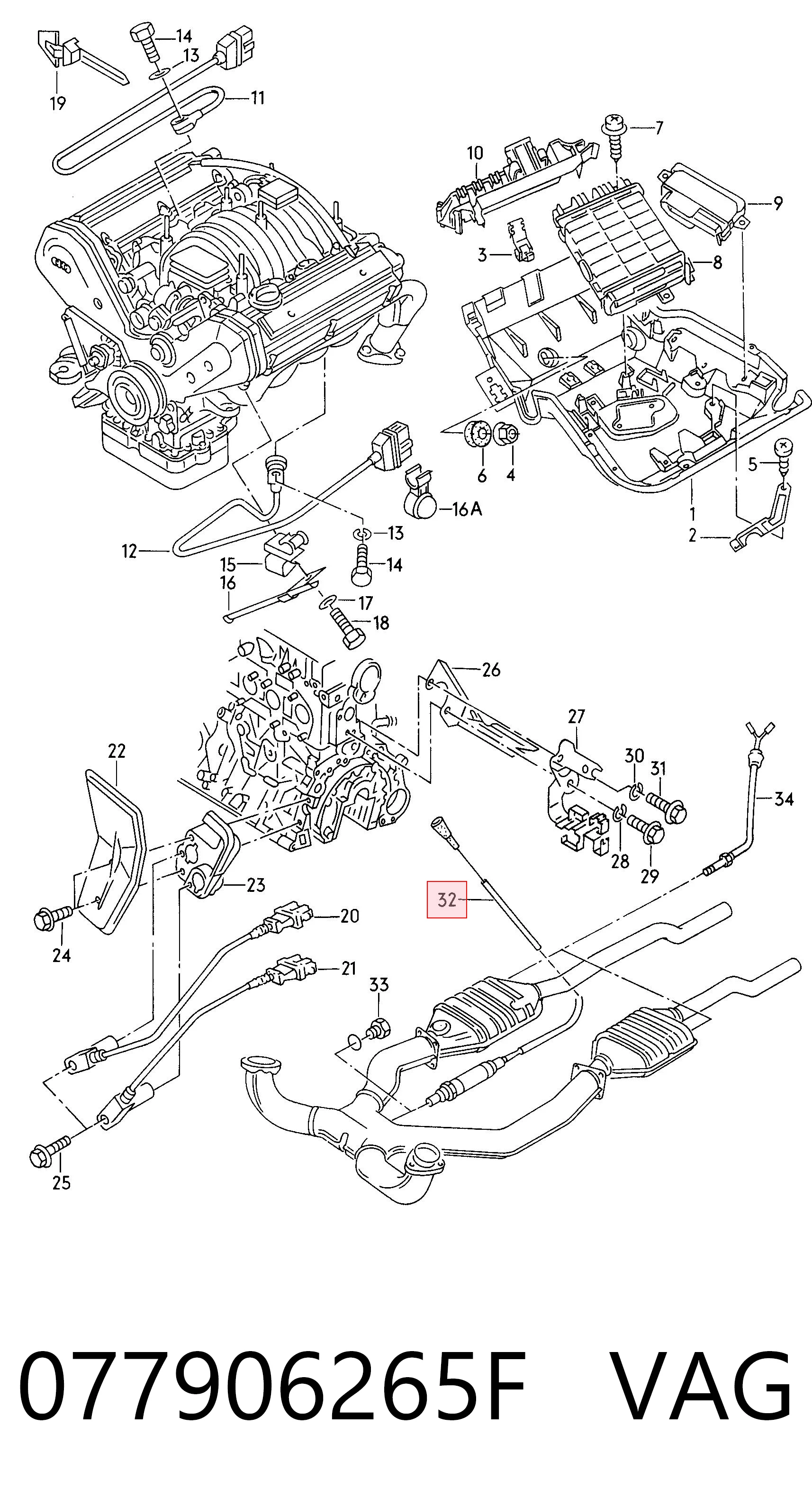 Sensor de oxígeno Audi A4  sedán comprar en España