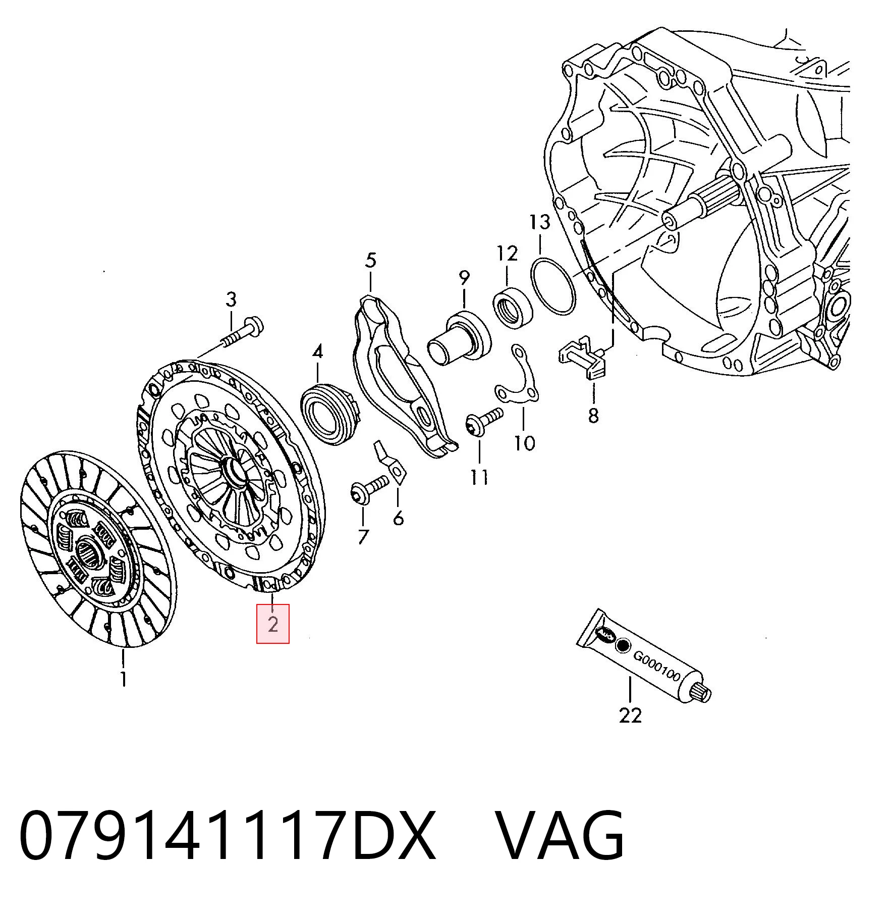 plato de presion del embrague funcion para Audi A6 C6 4F5