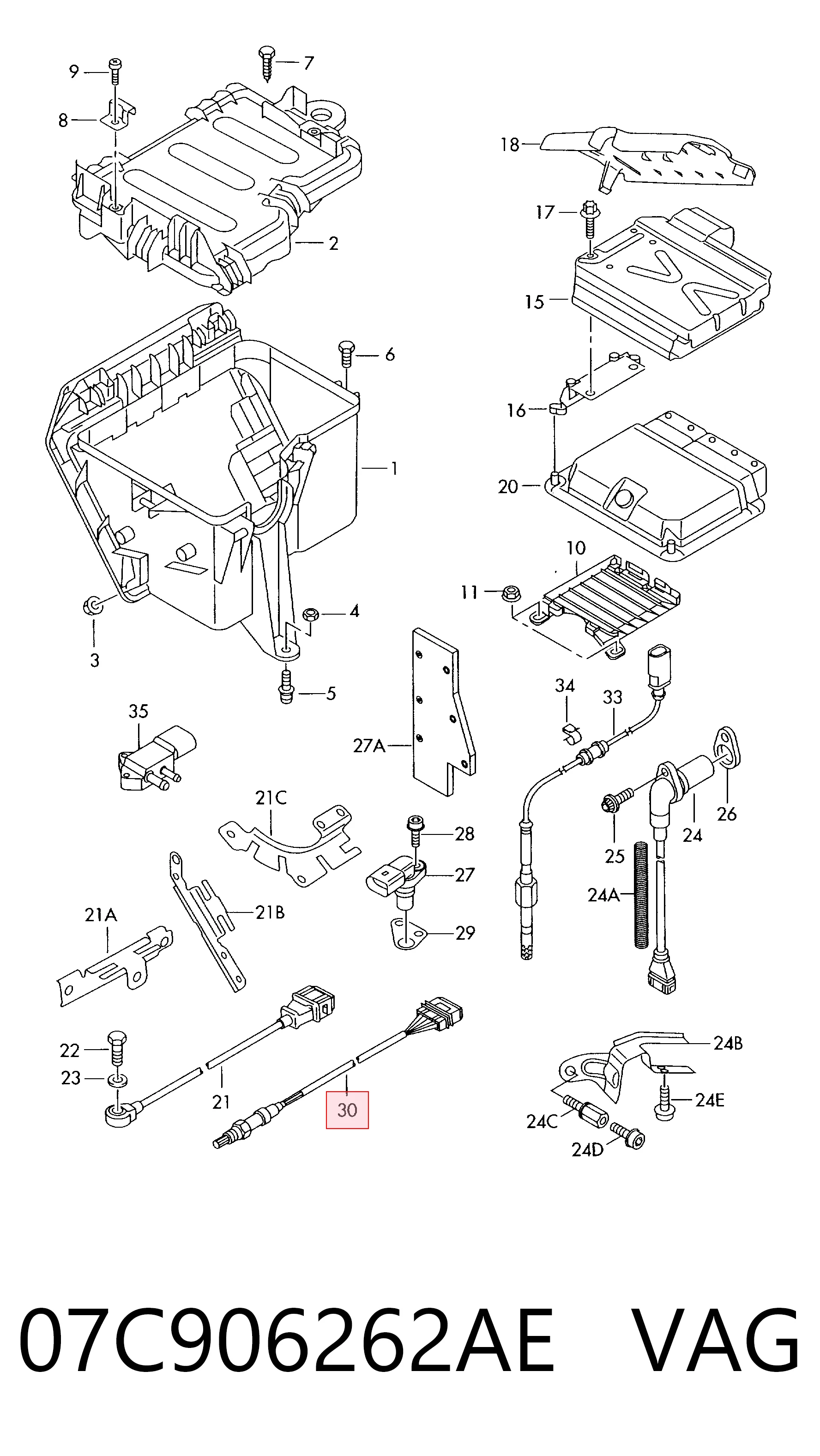 07C906262AE VAG
