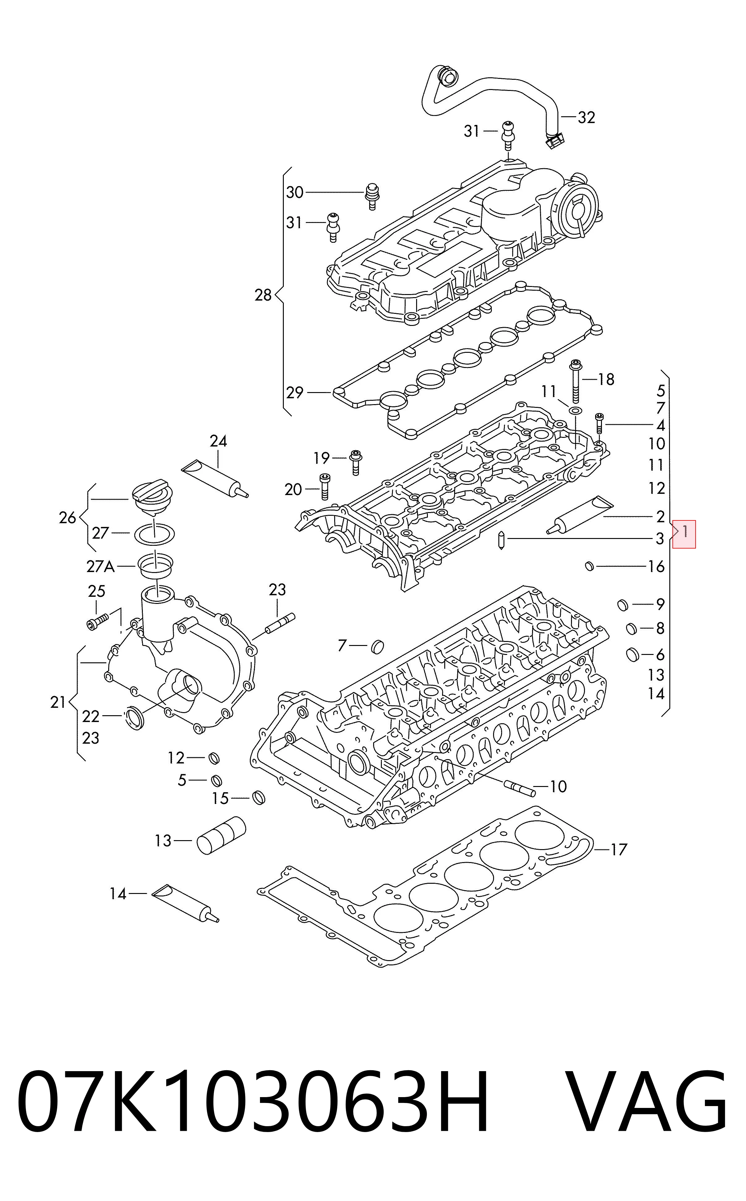 07K103063H VAG