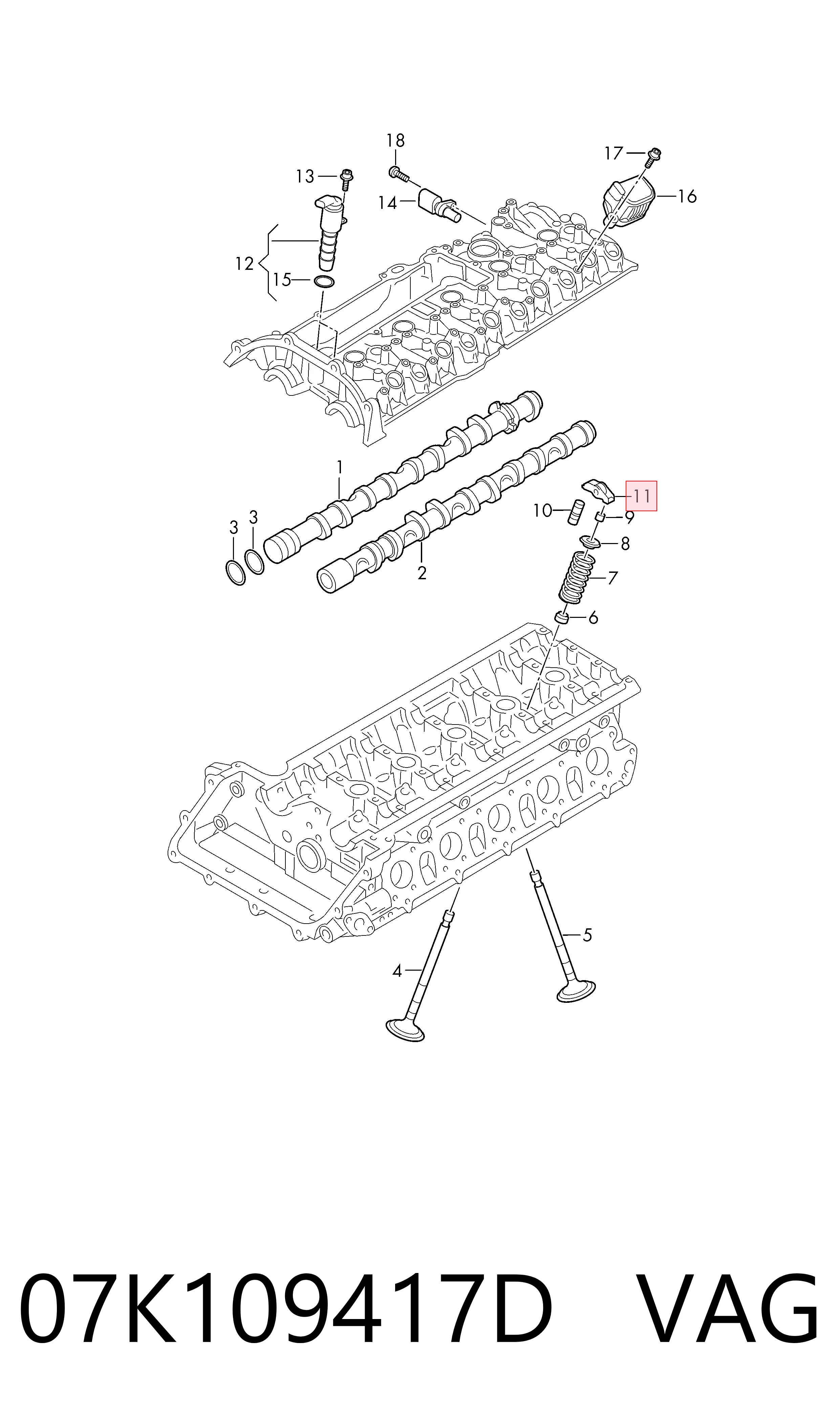 07K109417D VAG
