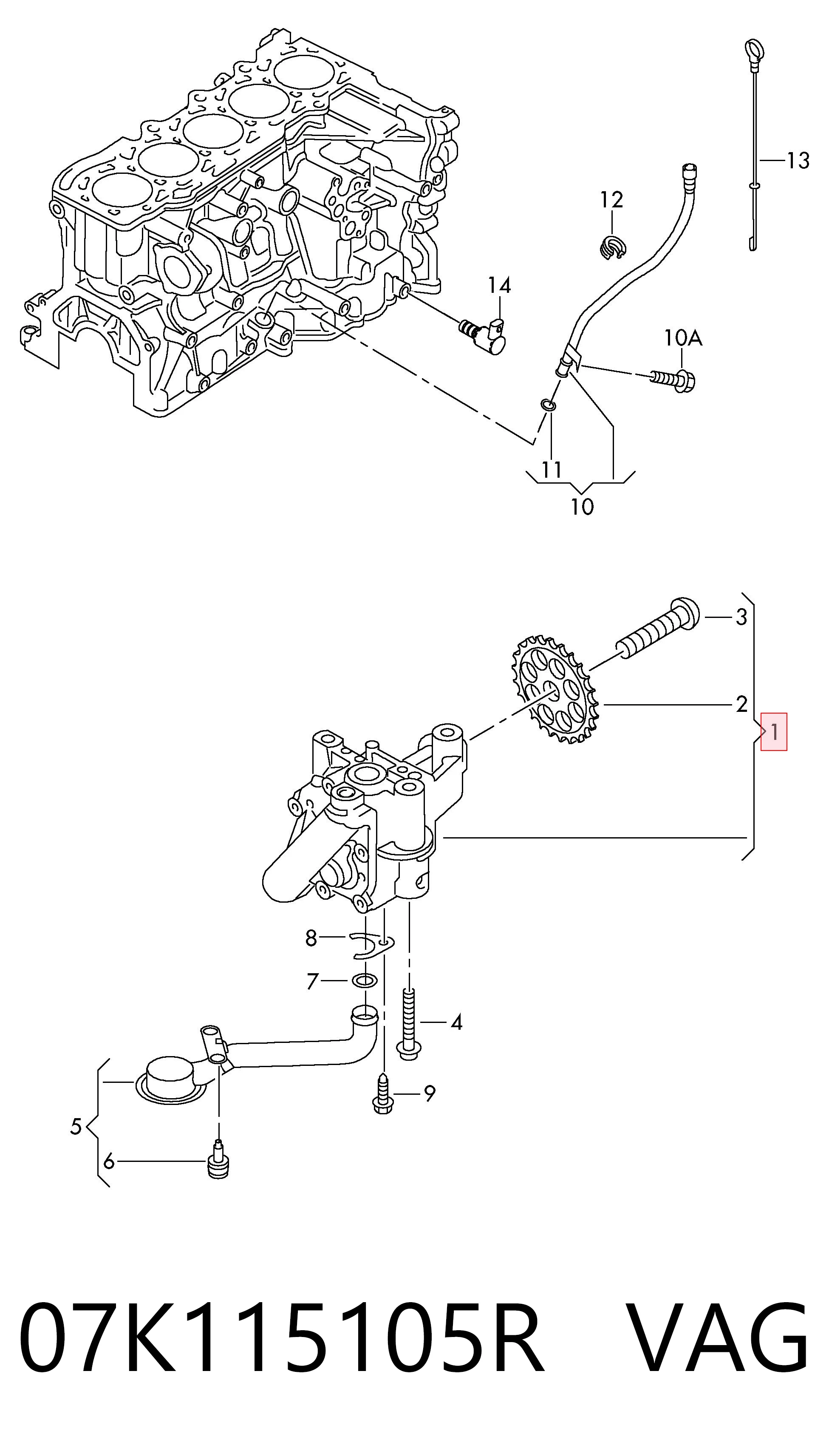 07K115105R VAG