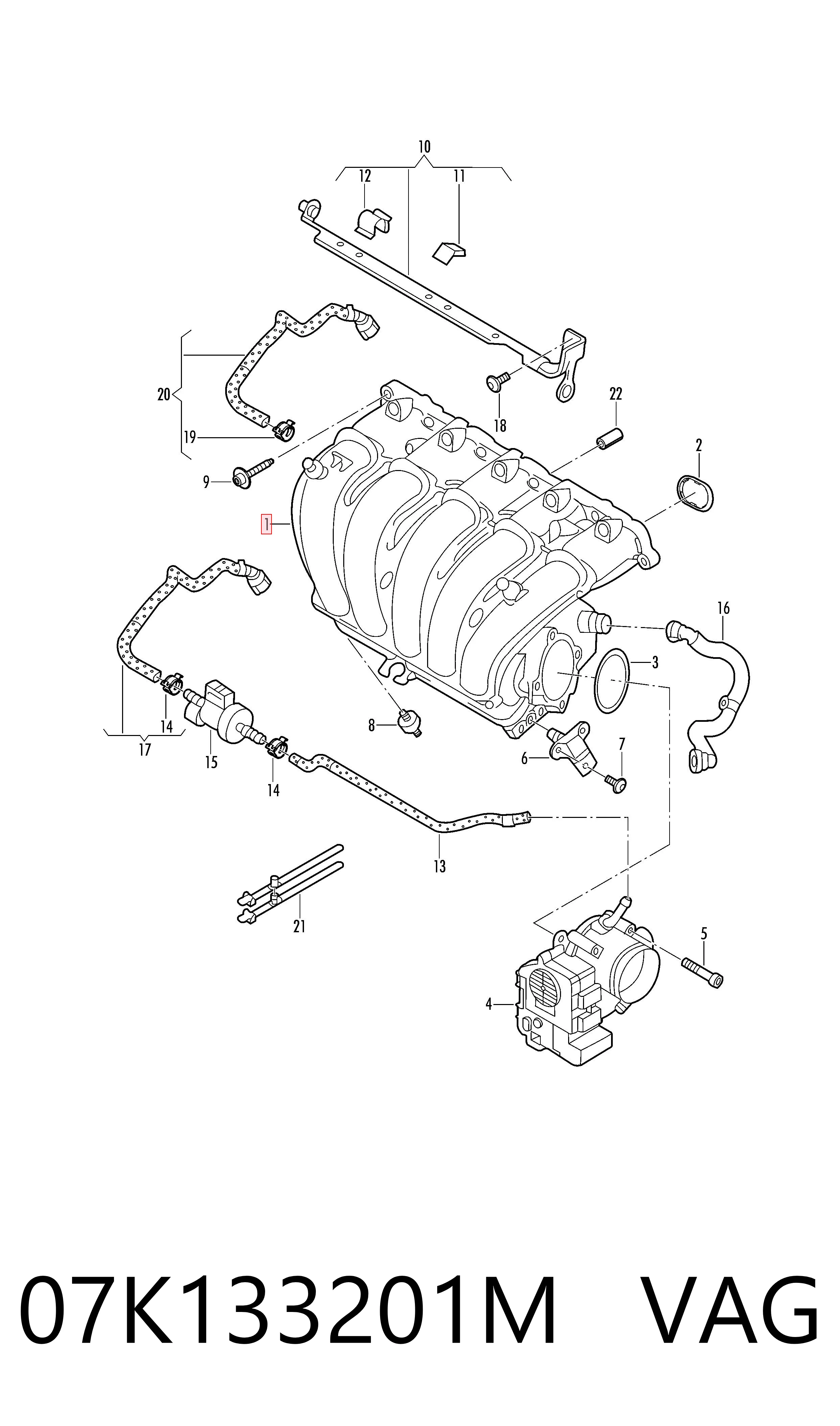 07K133201M VAG