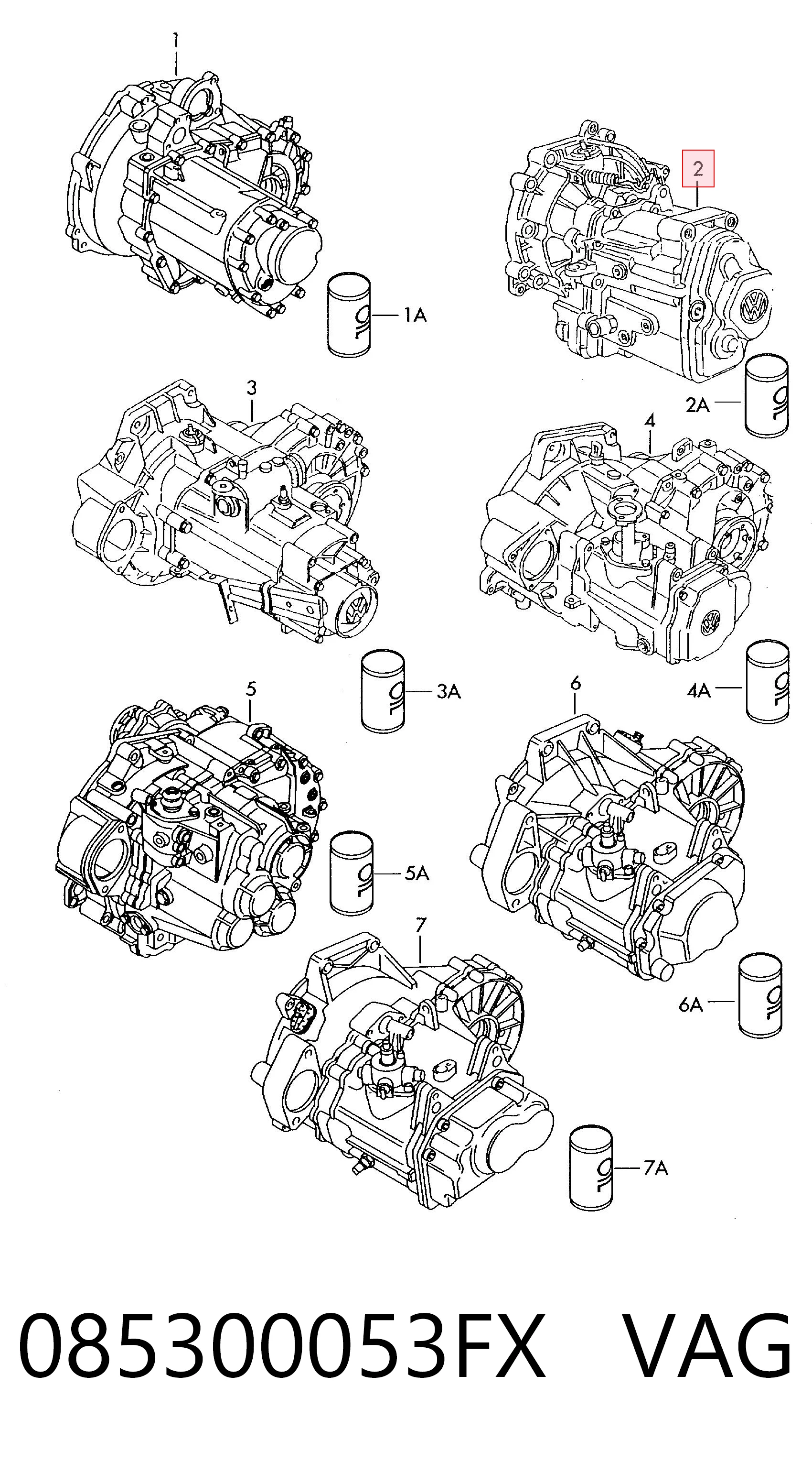 085300053FX VAG