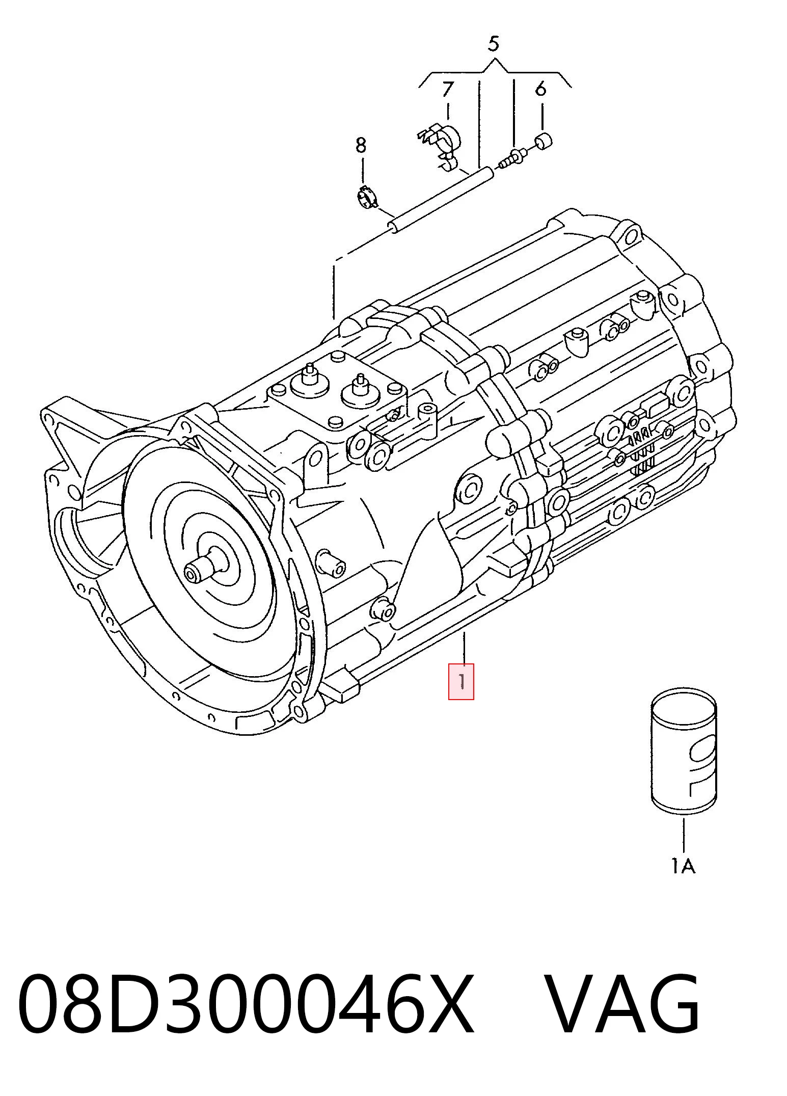 Caja de cambios para Audi Q7 4LB