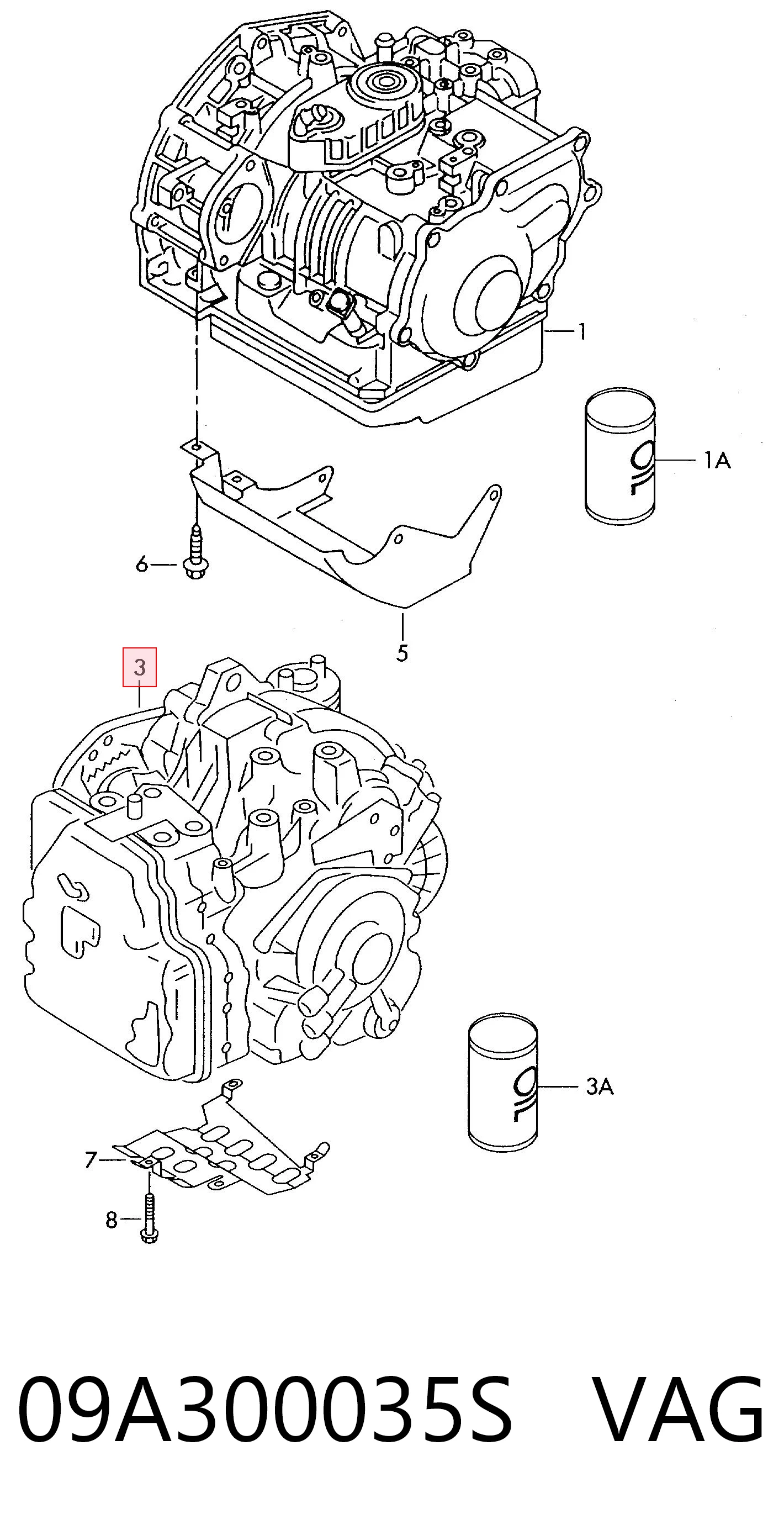 09A300035S VAG