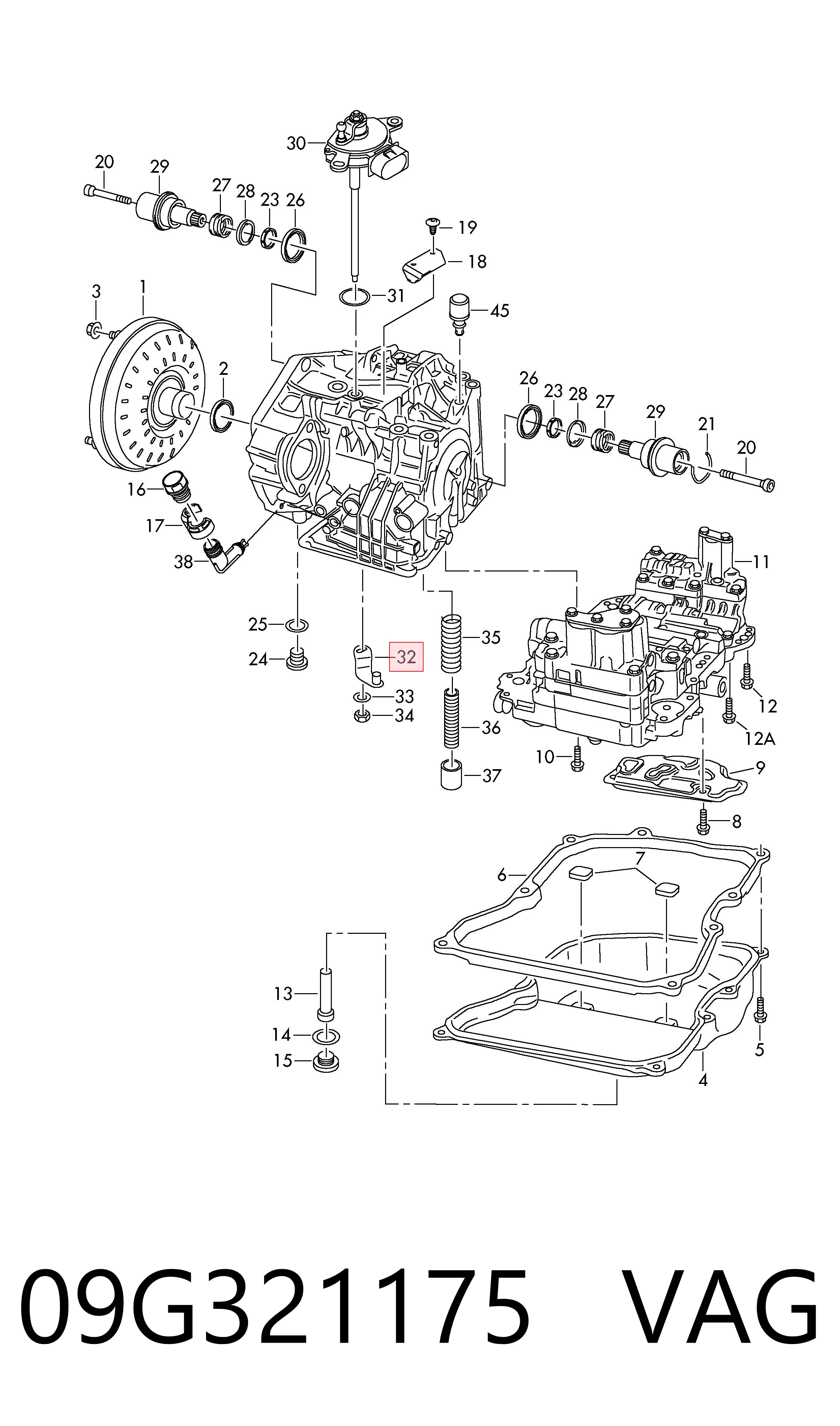 VAG 09G321175 precio, desde 66,79 EUR