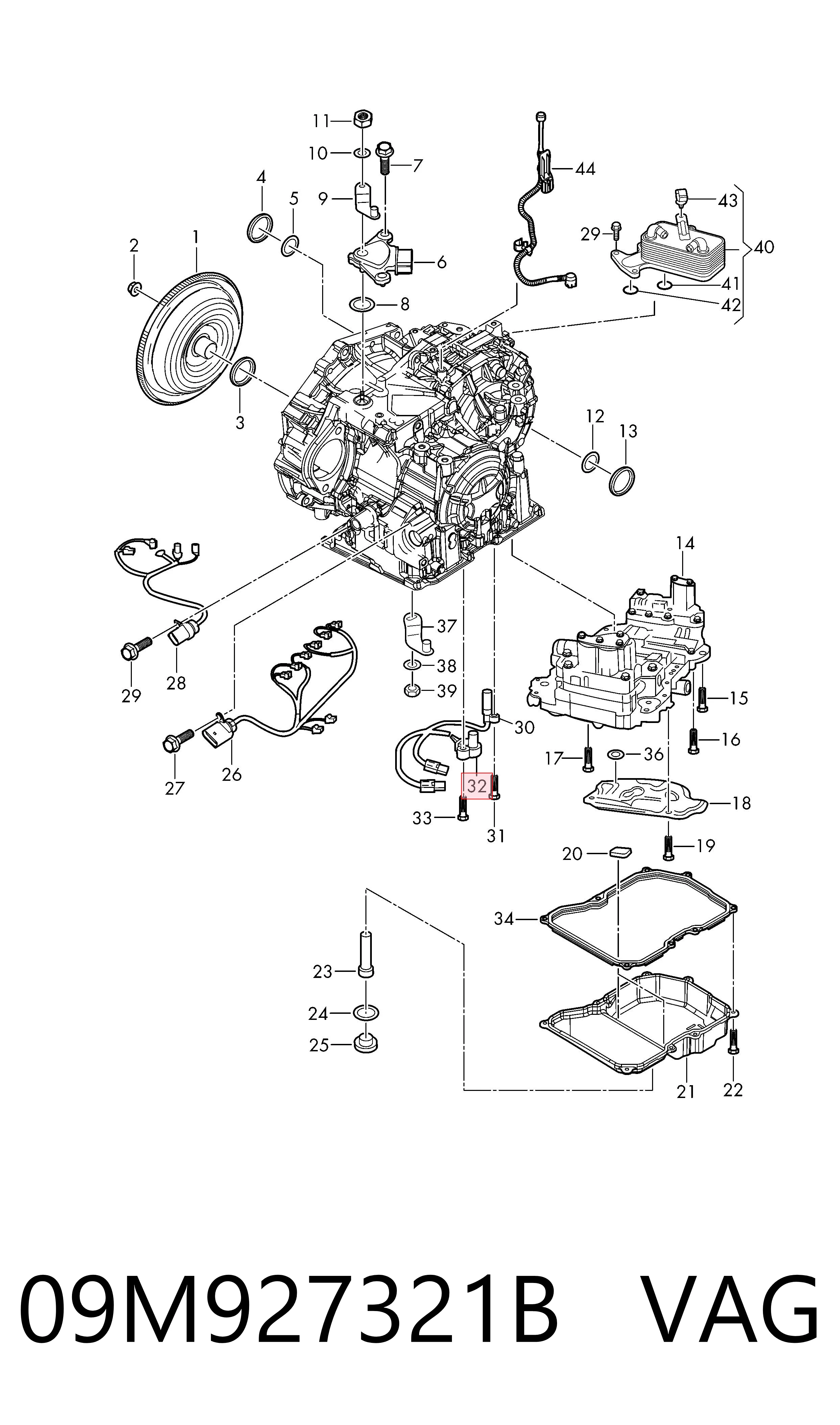 Comprar 09M927321B VAG Sensor de velocidad de rueda