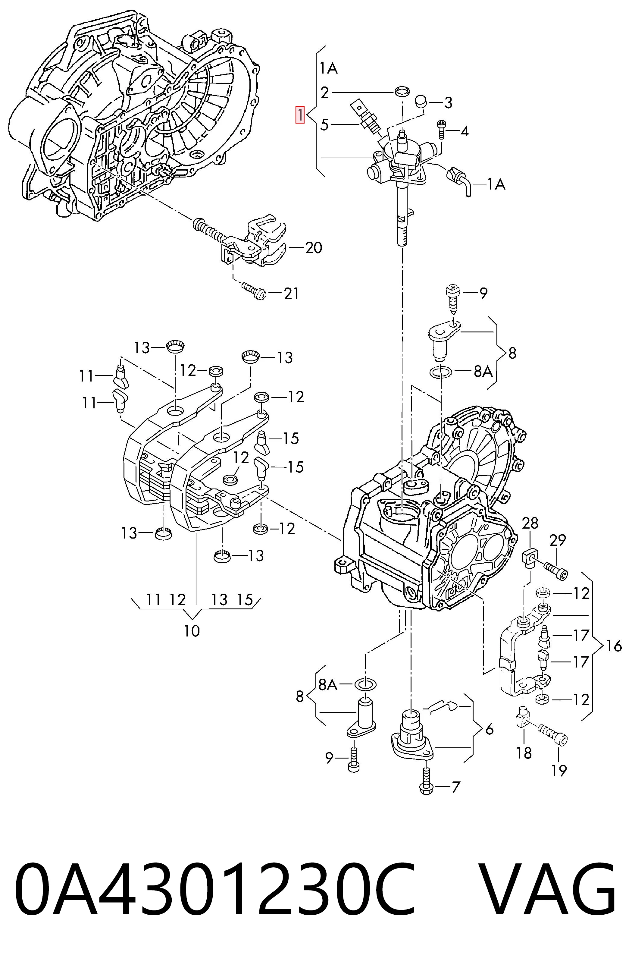0A4301230C VAG