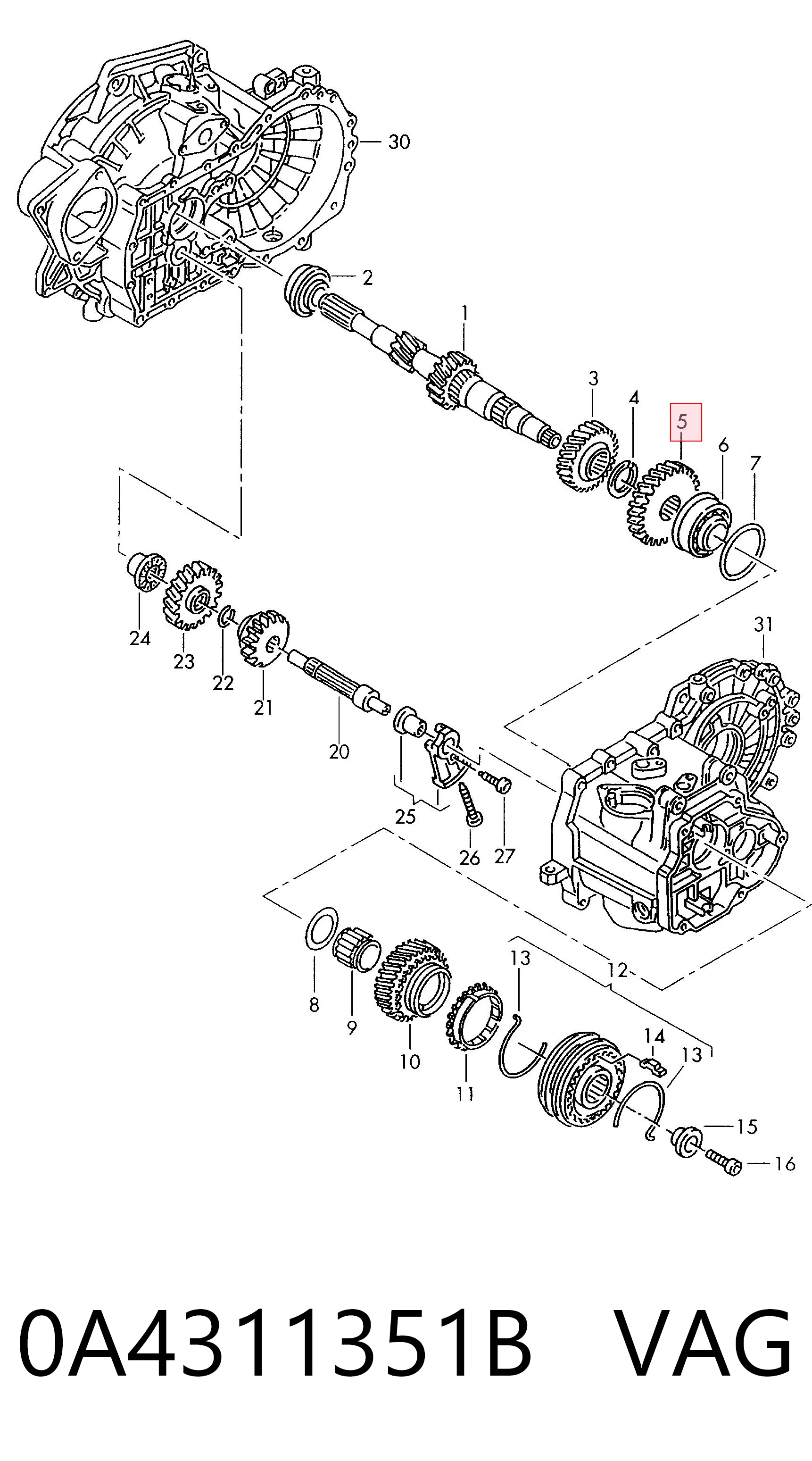 0A4311351B VAG