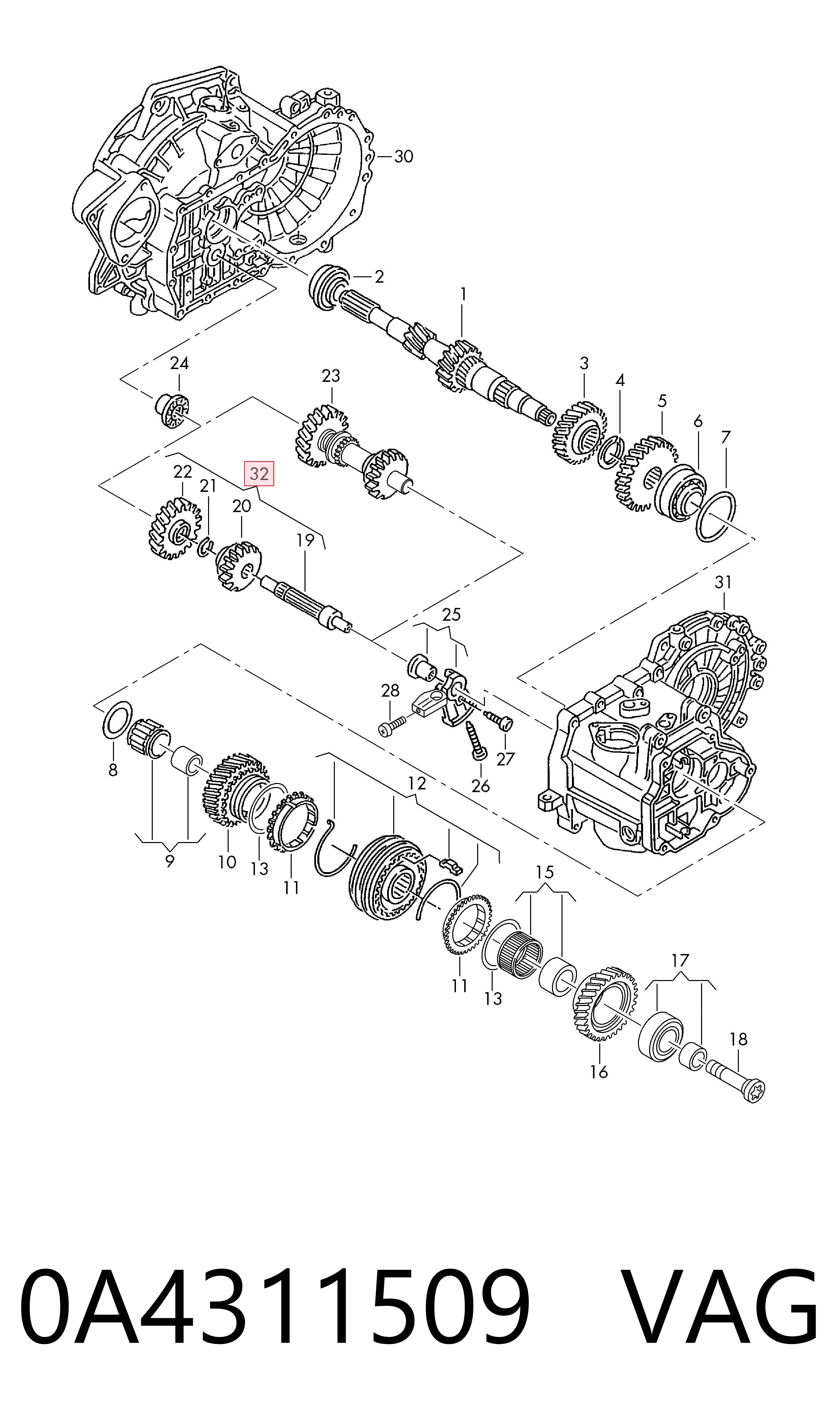 0A4311509 VAG