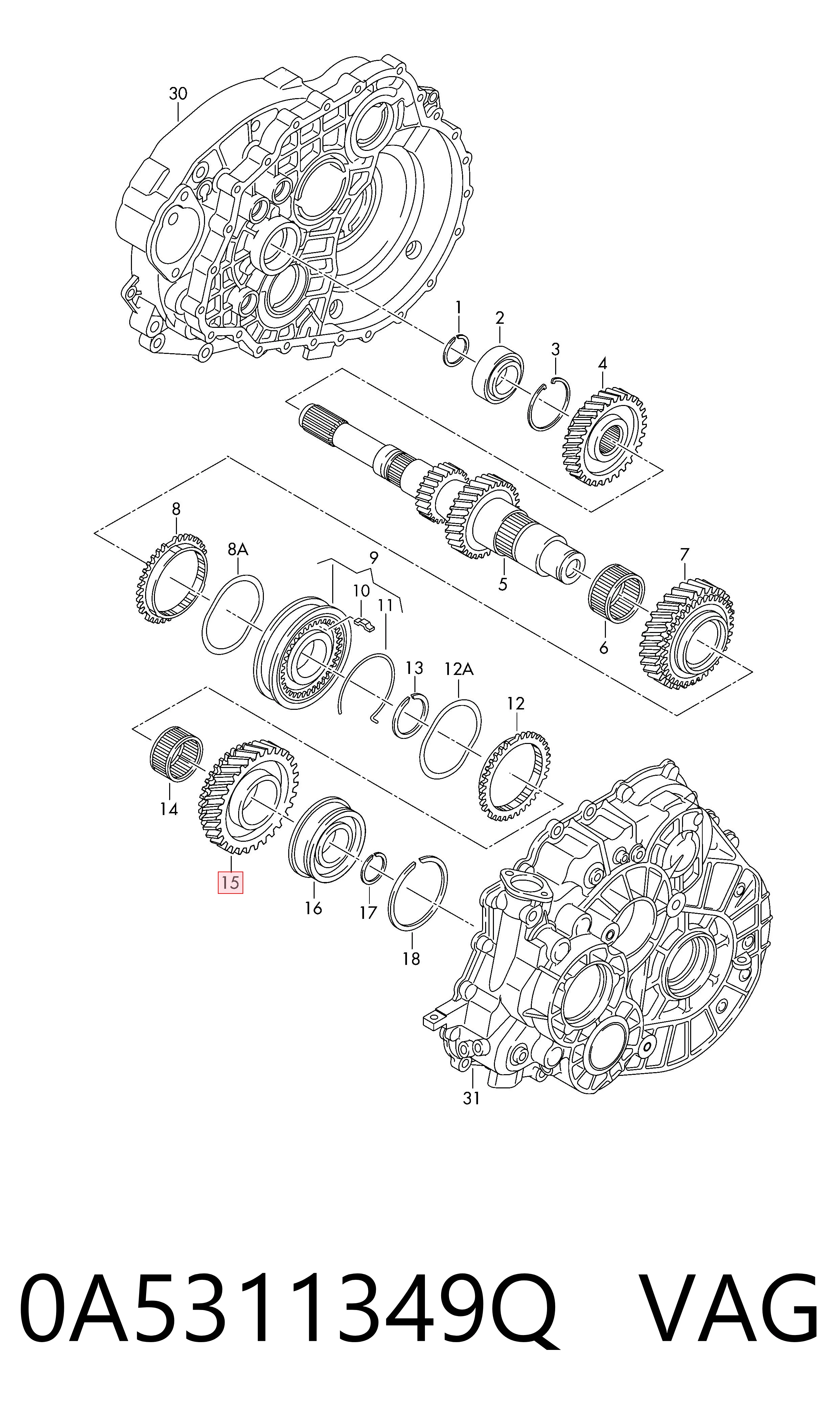 0A5311349Q VAG