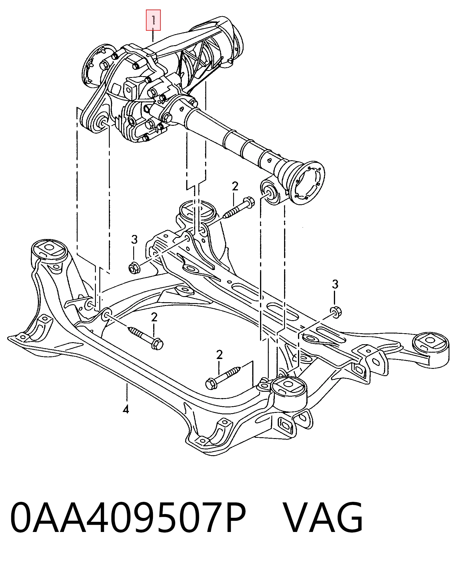 0AA409507P VAG