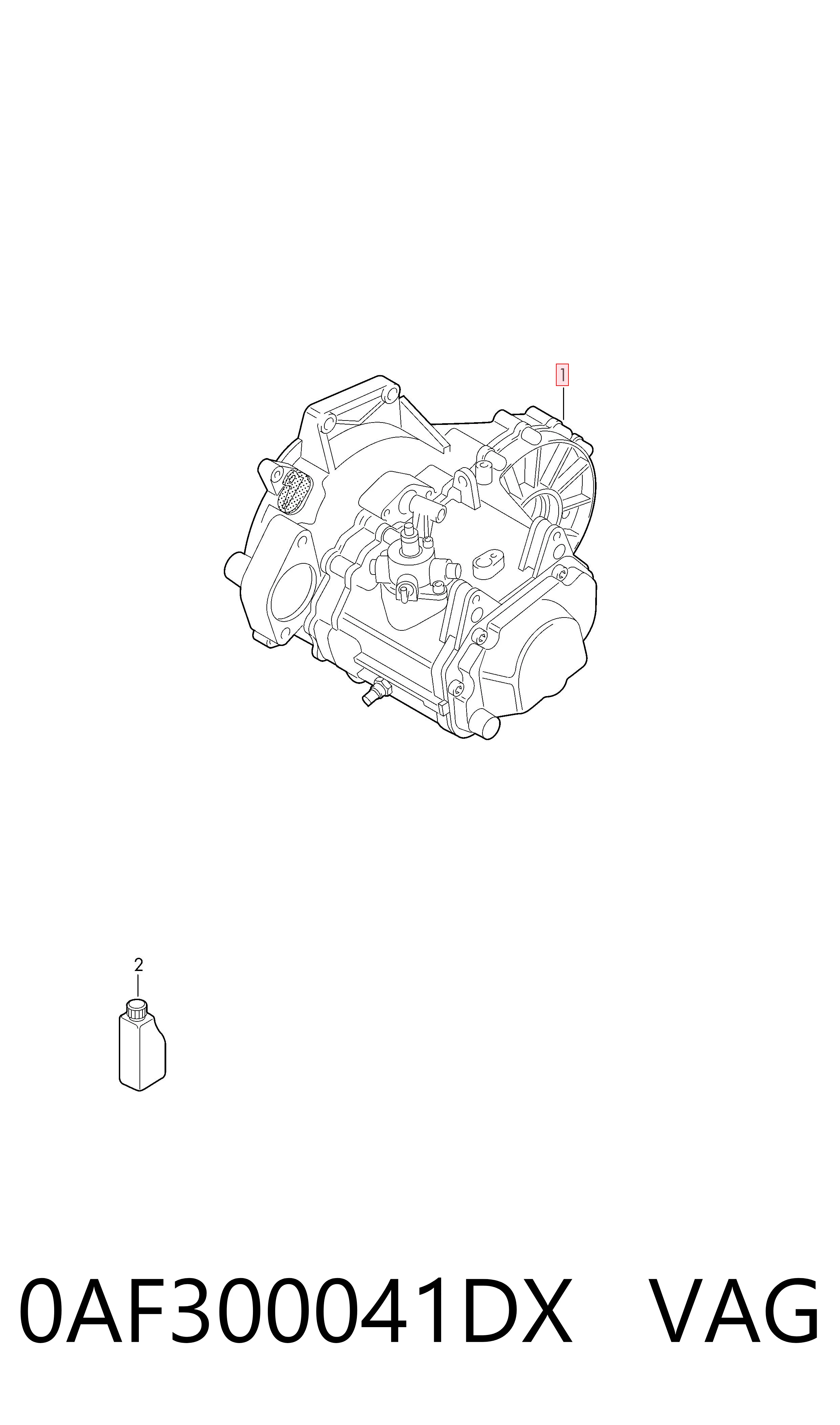 0AF300041DX VAG