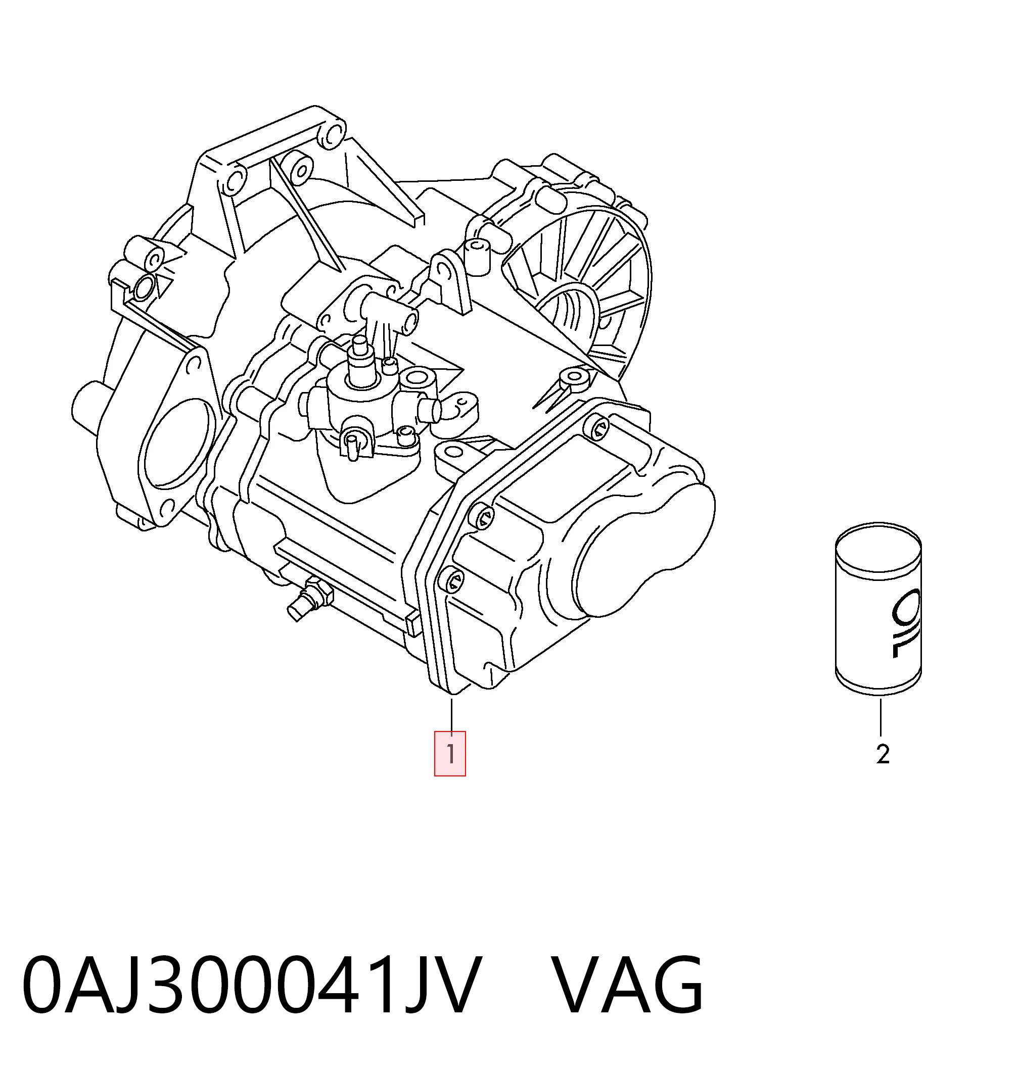 0AJ300041JV VAG
