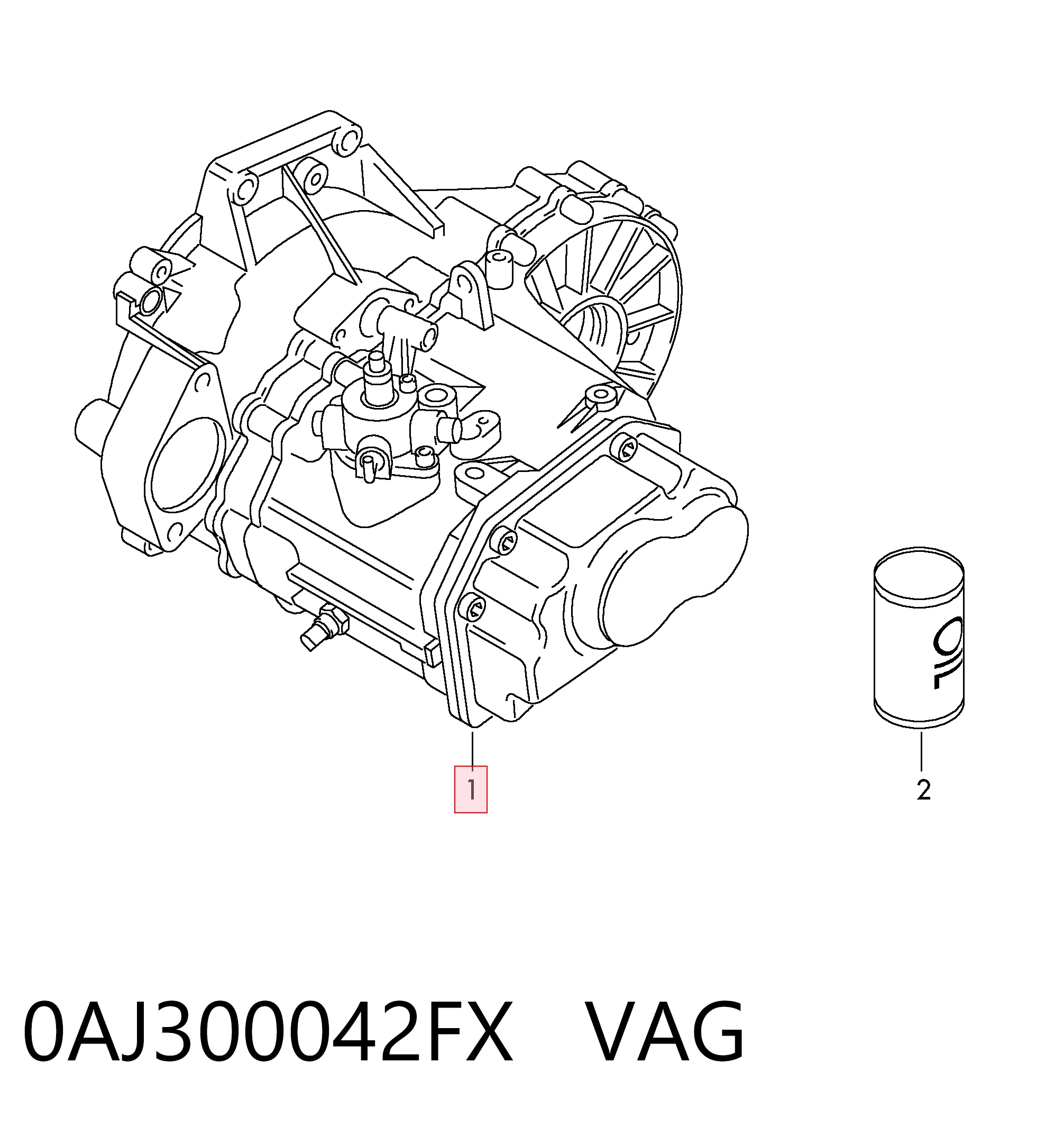0AJ300042FX VAG