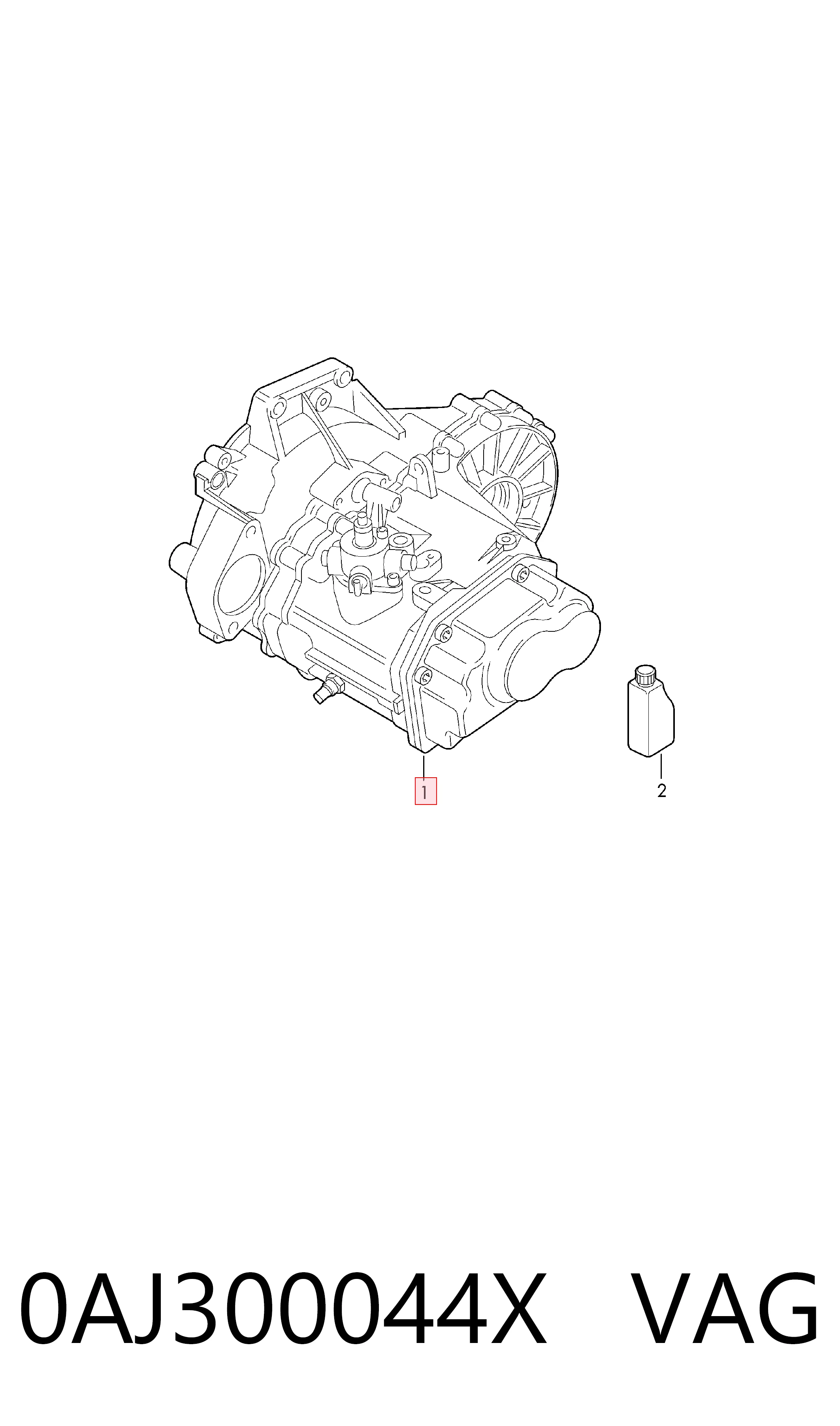 Transimisión manual para Volkswagen Golf VIII CG5, DB5