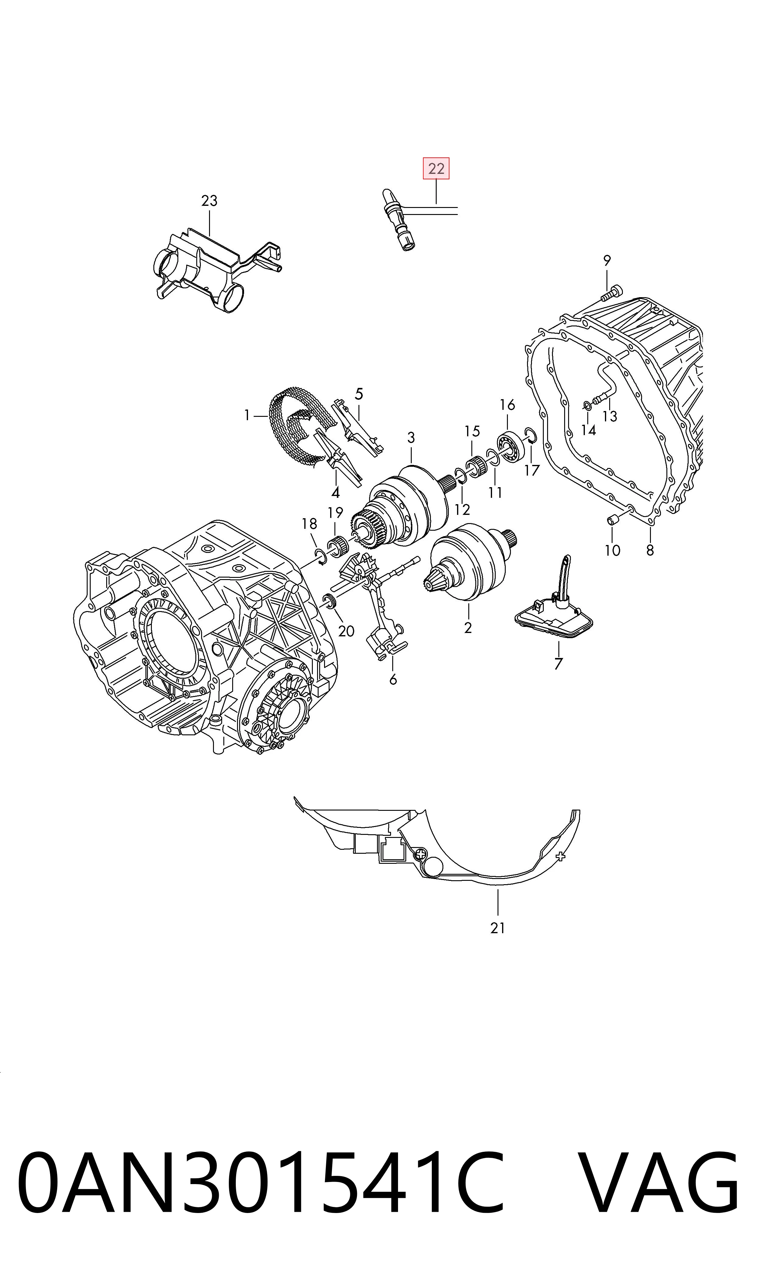 0AN301541C VAG