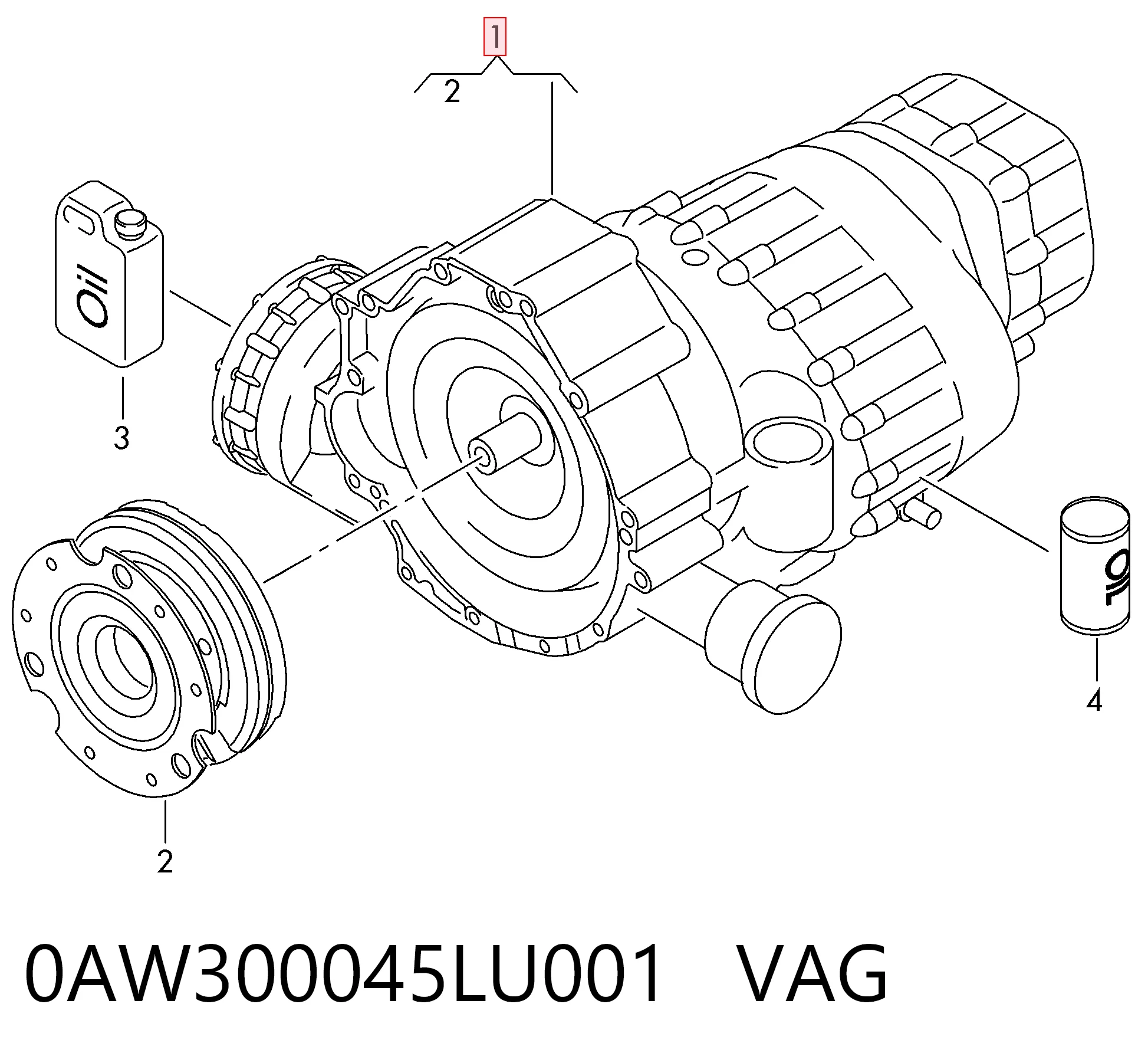 0AW300045LU001 VAG