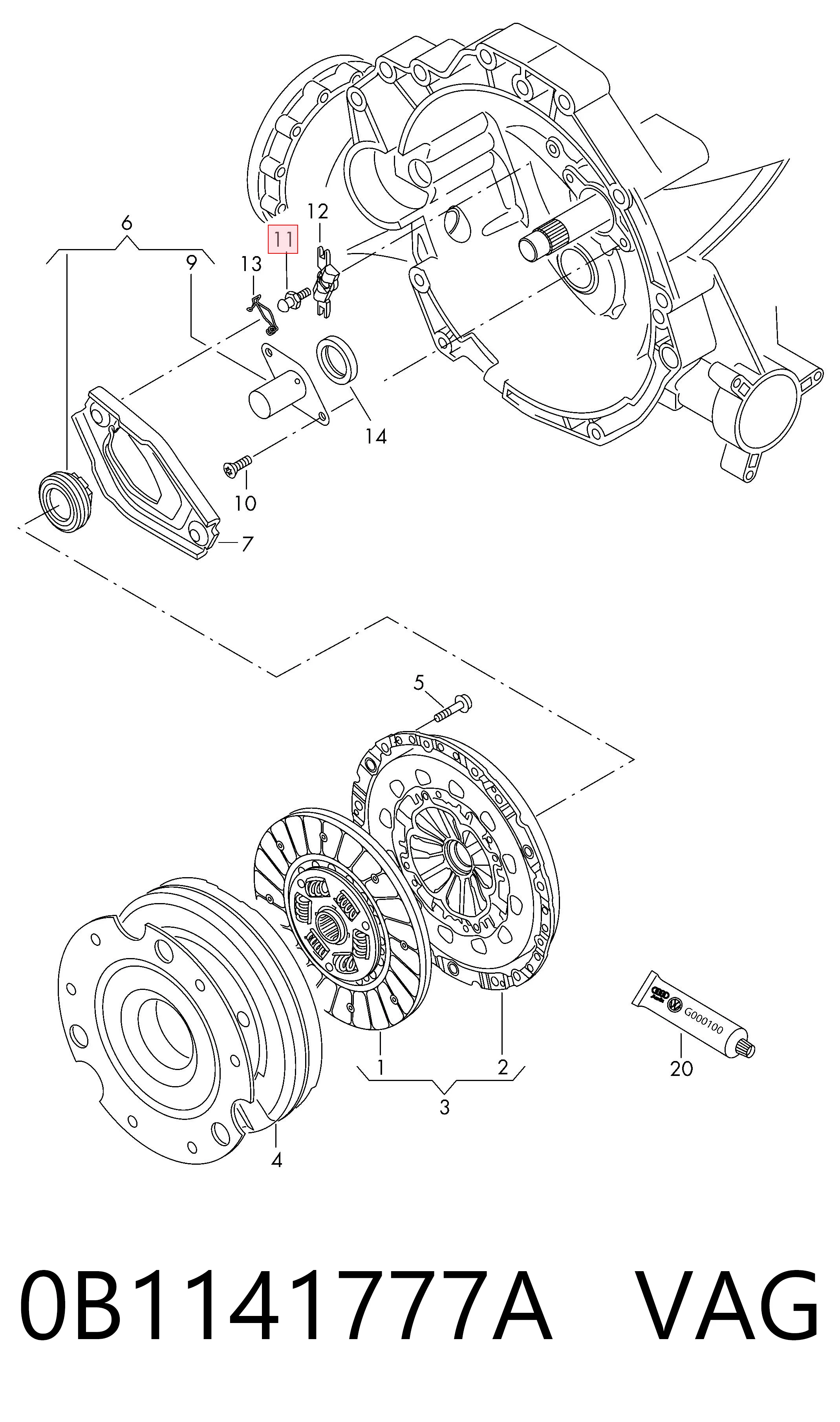 0B1141777A VAG