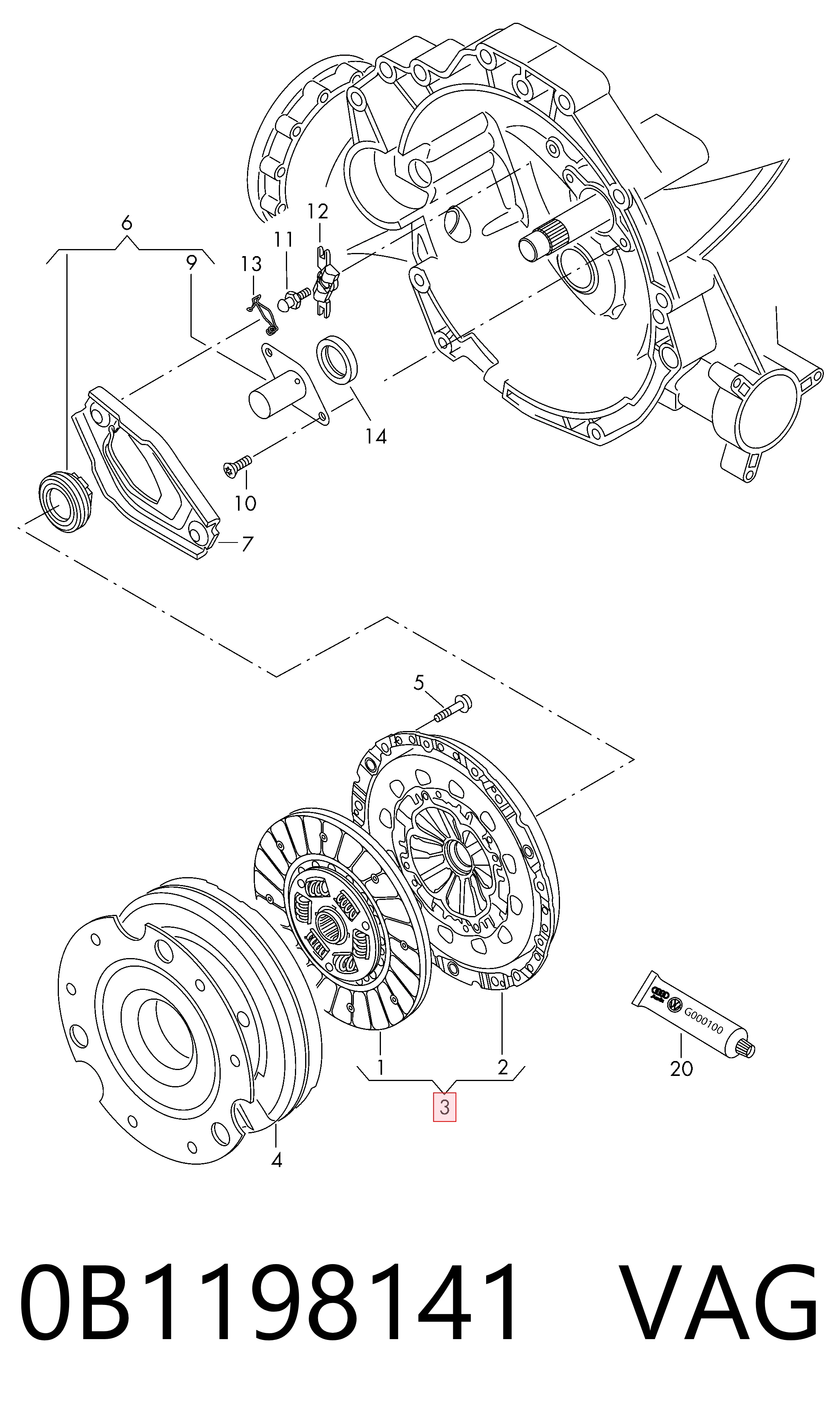 0B1198141 VAG