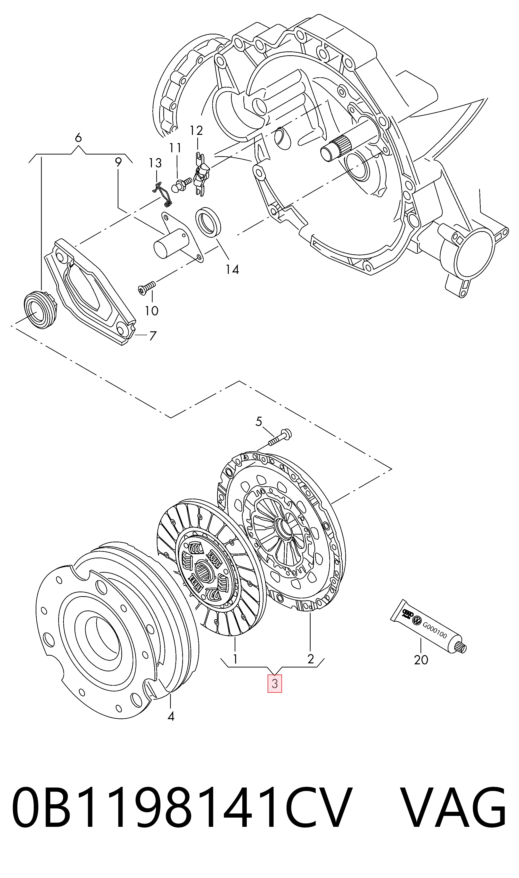  Embrague Audi A6 