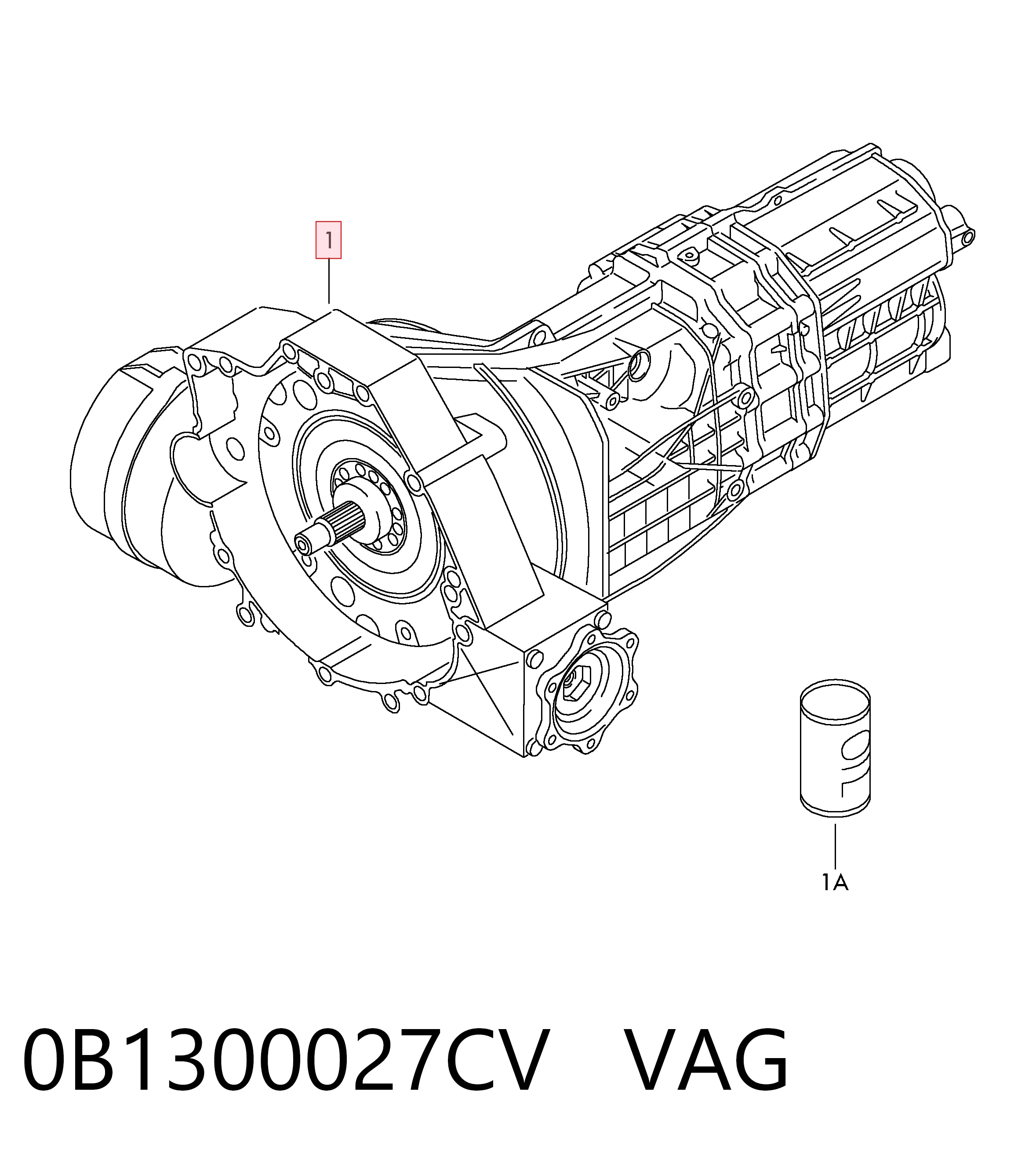 Transimisión manual para Fiat Fiorino  225