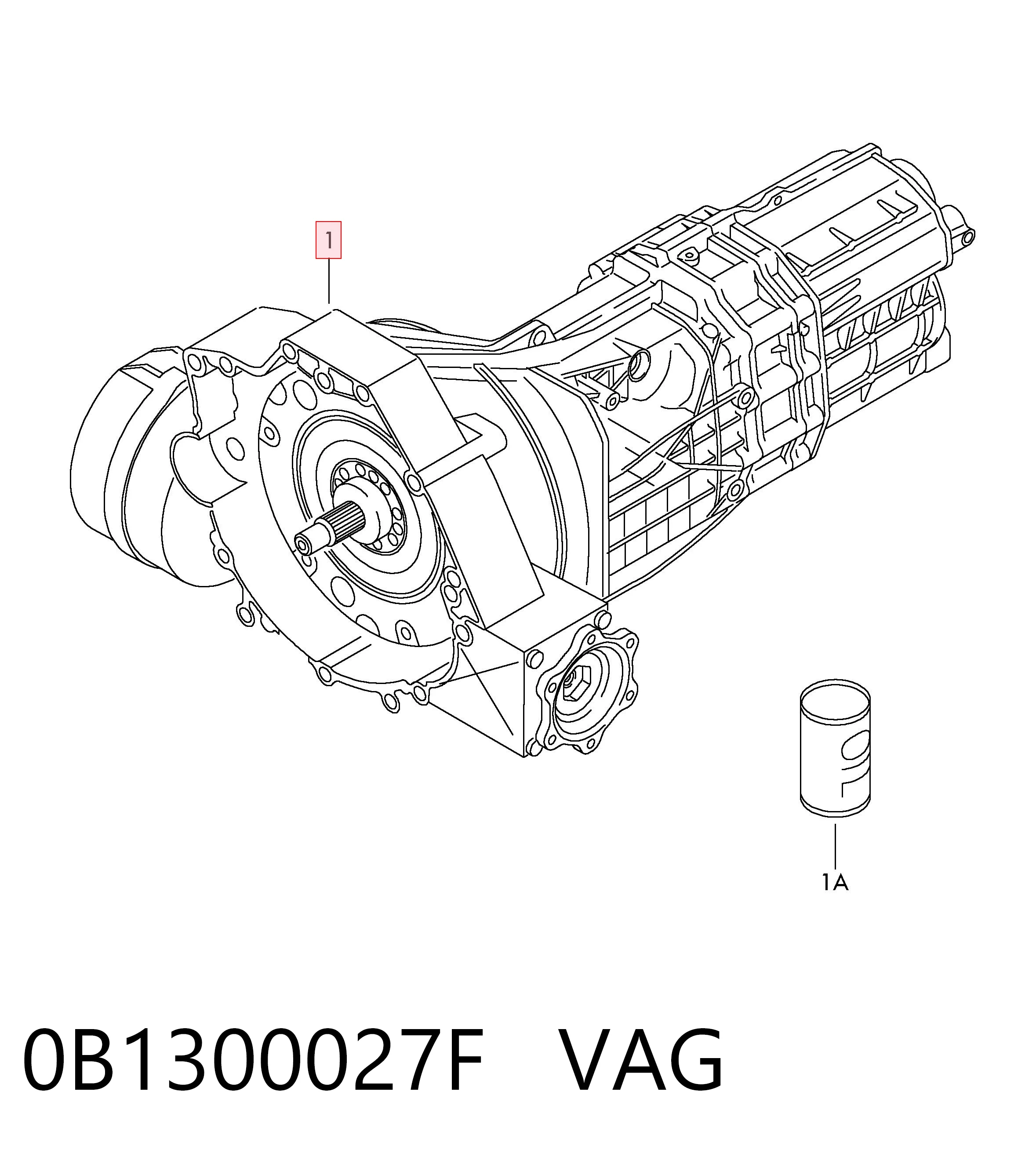 0B1300027F VAG