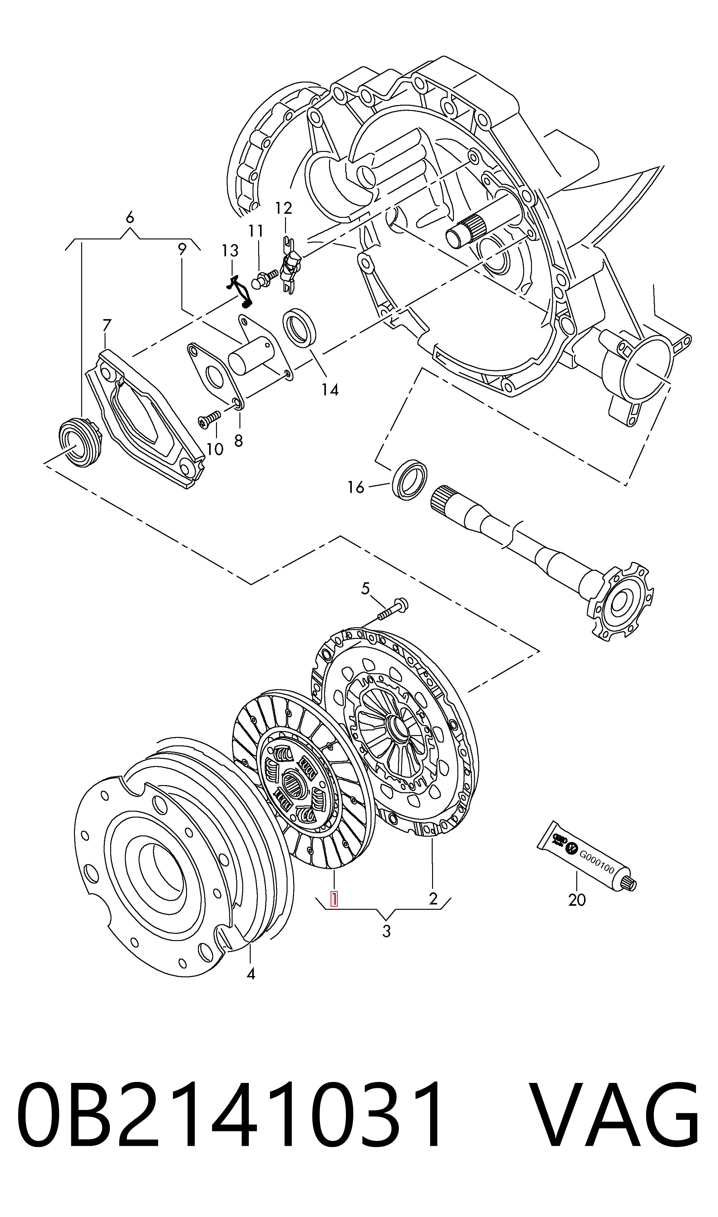Comprar Disco de embrague Audi A5  8T3 a bajo precio