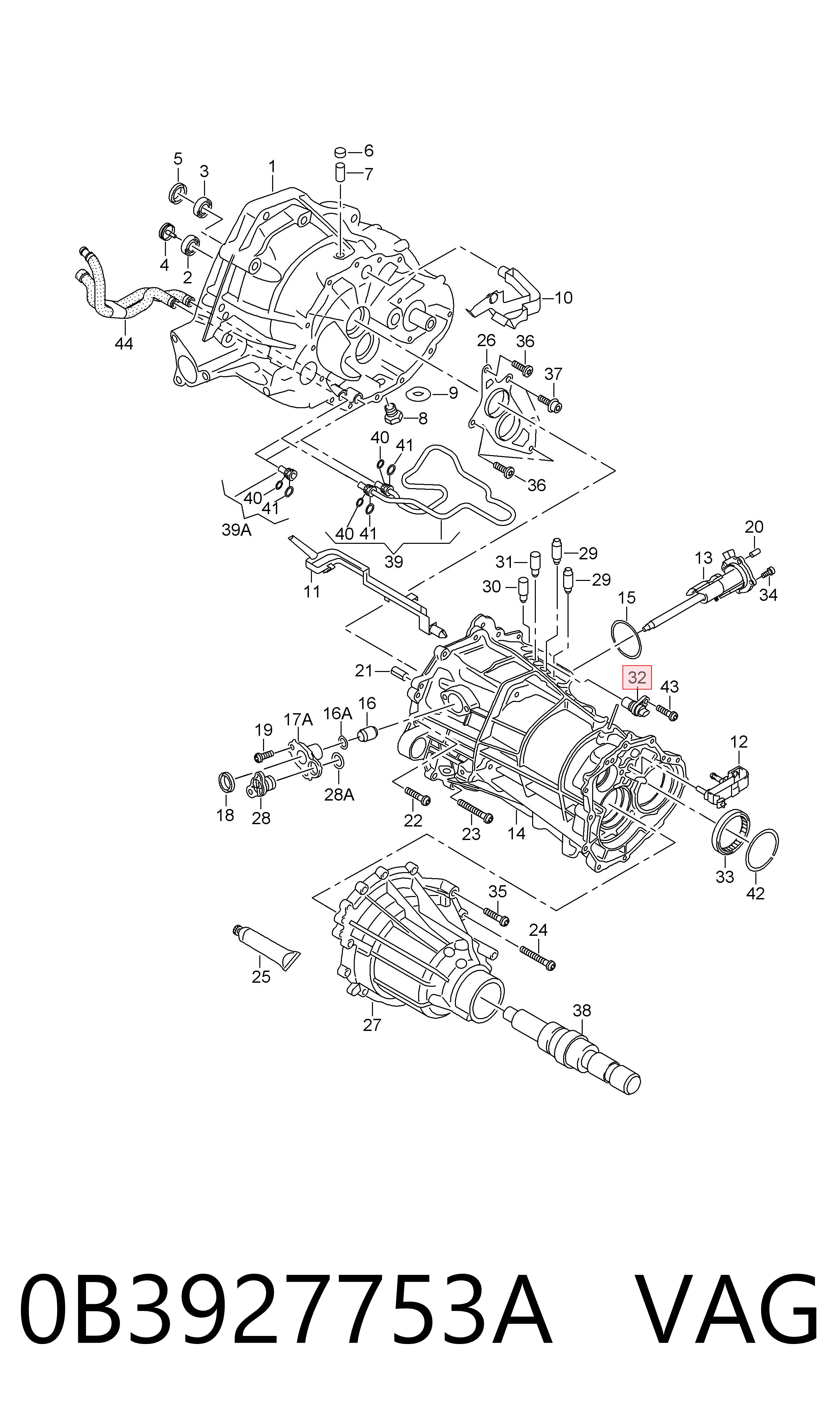 0B3927753A VAG 