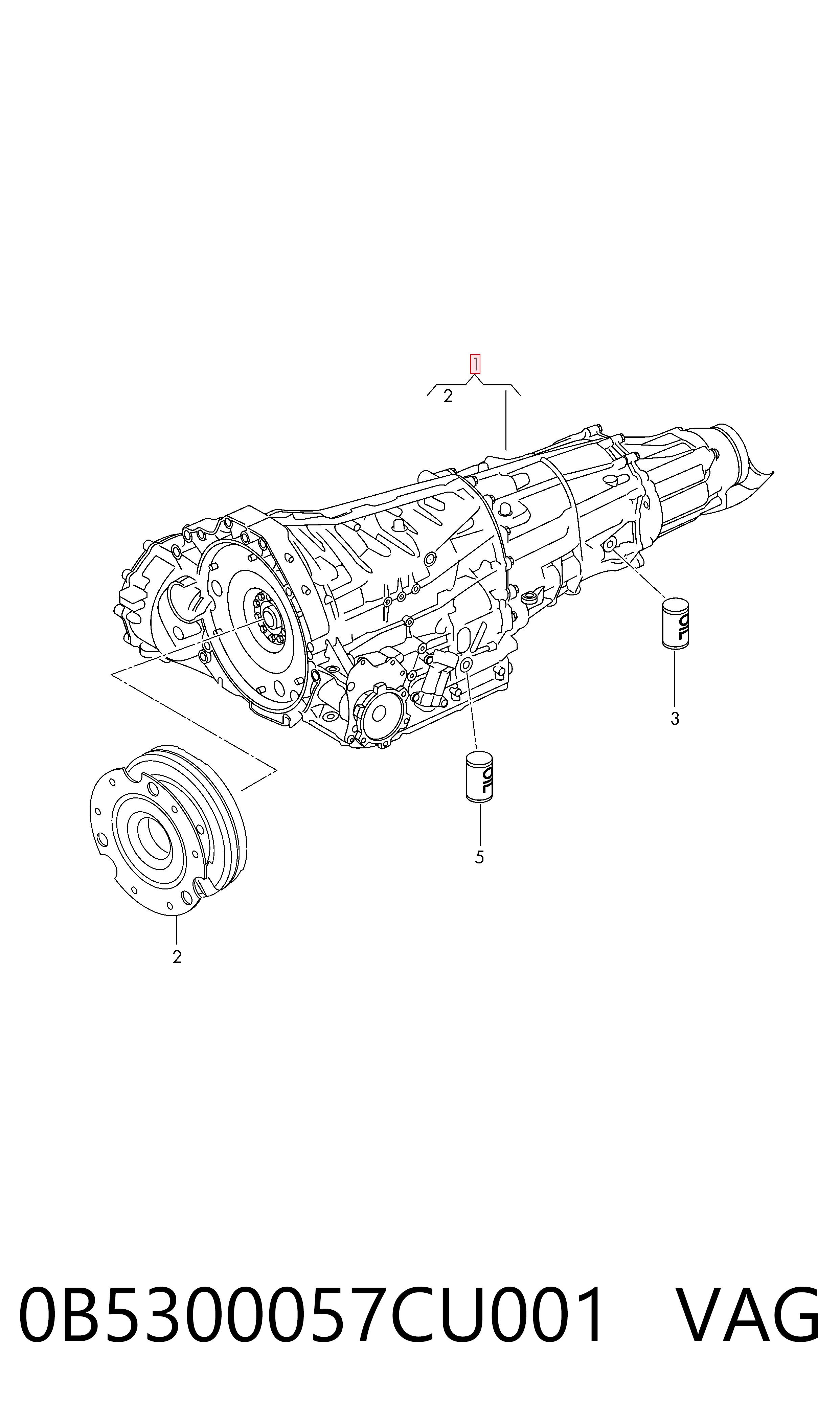 0B5300057CU001 VAG
