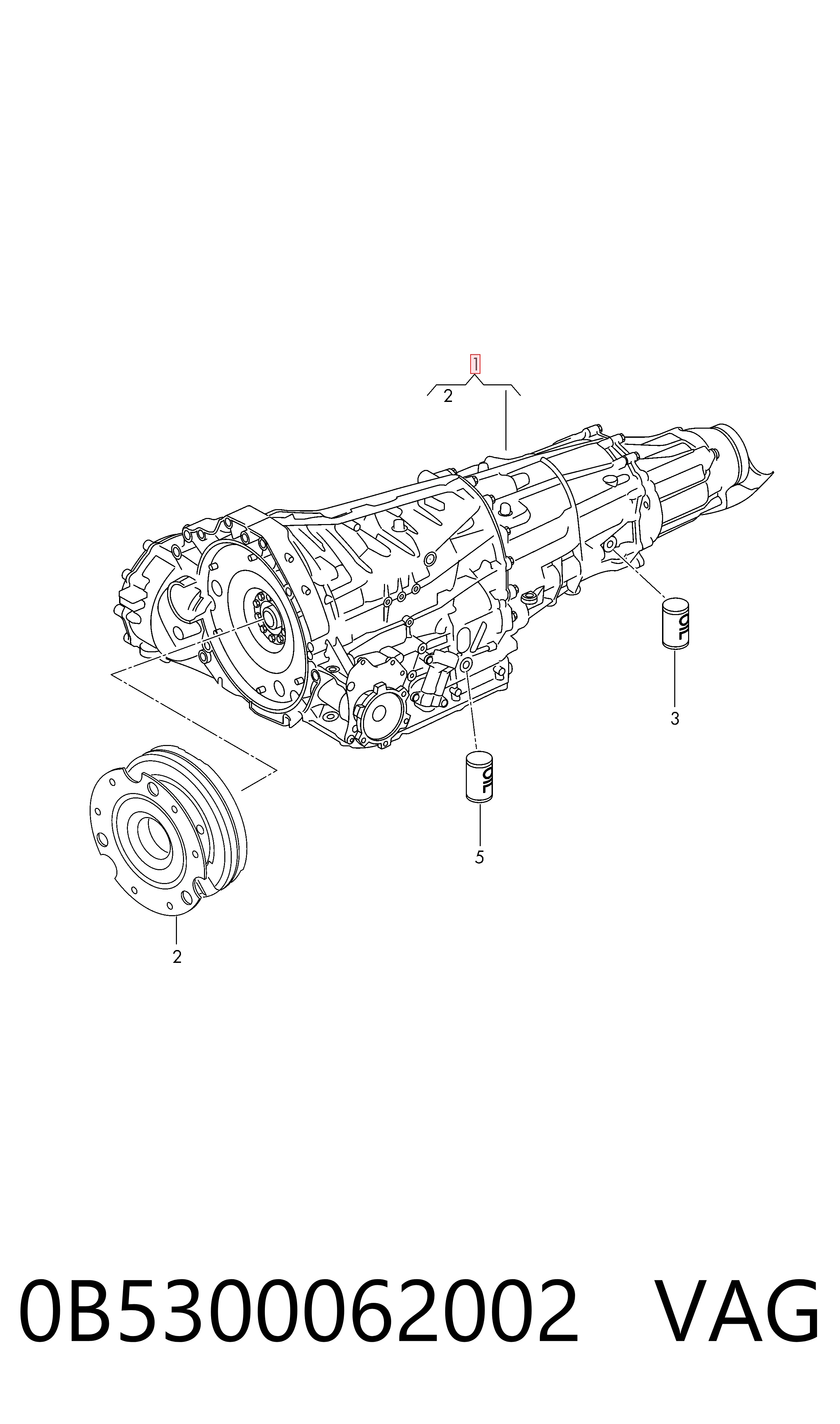 Transmisión automática completa Audi A7 Sportback liftback (4GA, 4GF) (2010 - 2018) precio, desde 10349,15 EUR