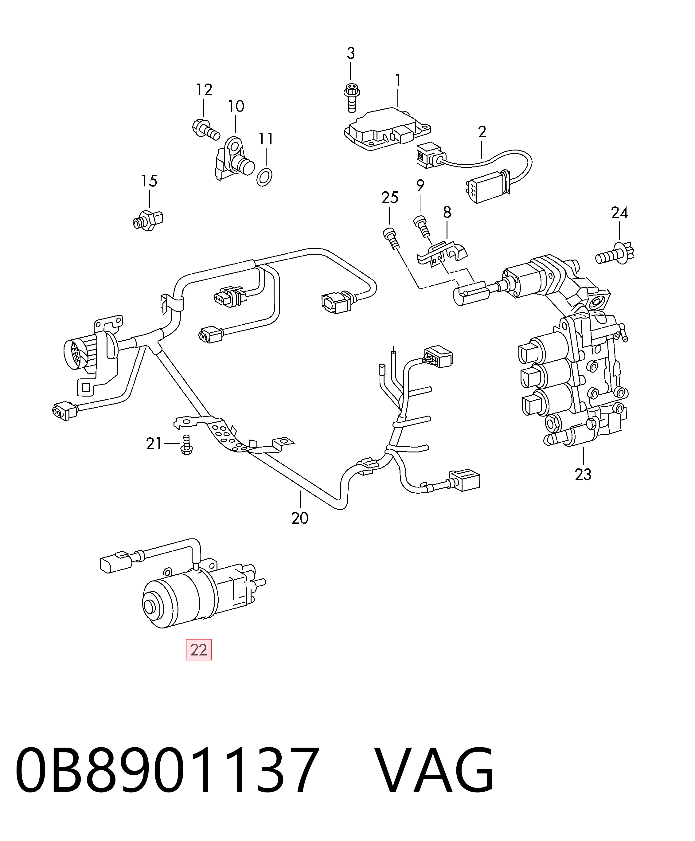0B8901137 VAG