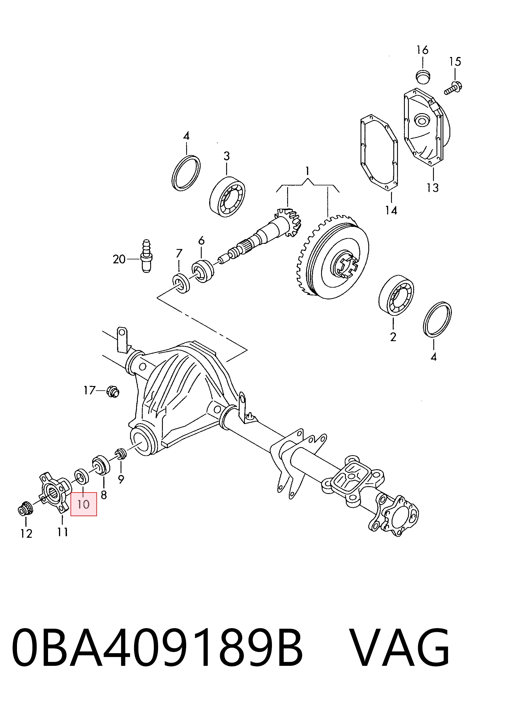 0BA409189B VAG