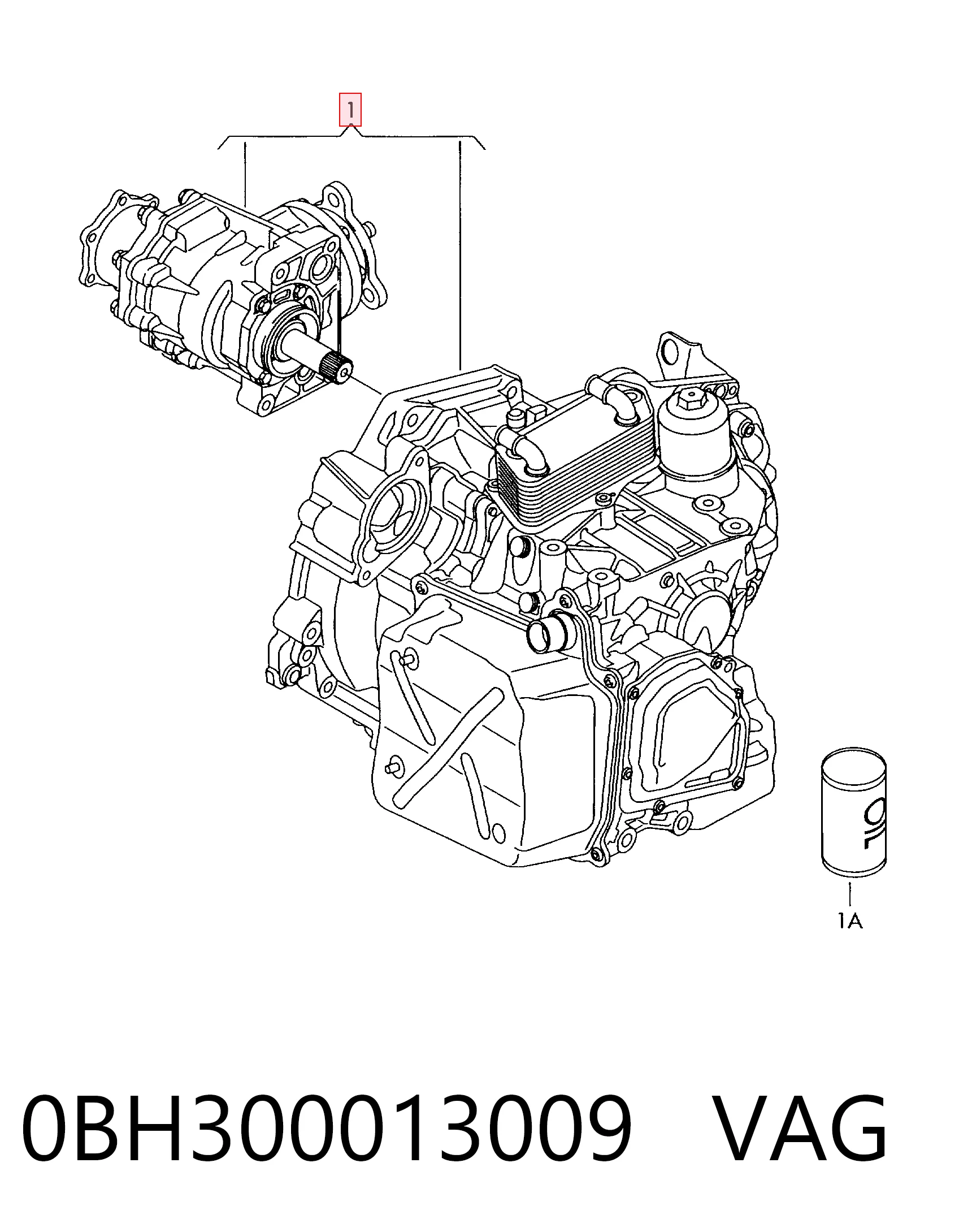 Comprar Transmisión automática ensamblada Audi Q3  8UB, 8UG a bajo precio