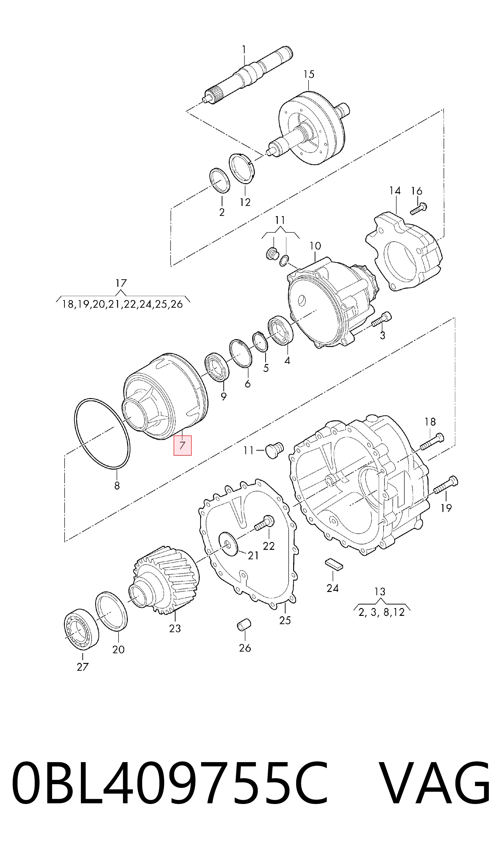 0BL409755C VAG