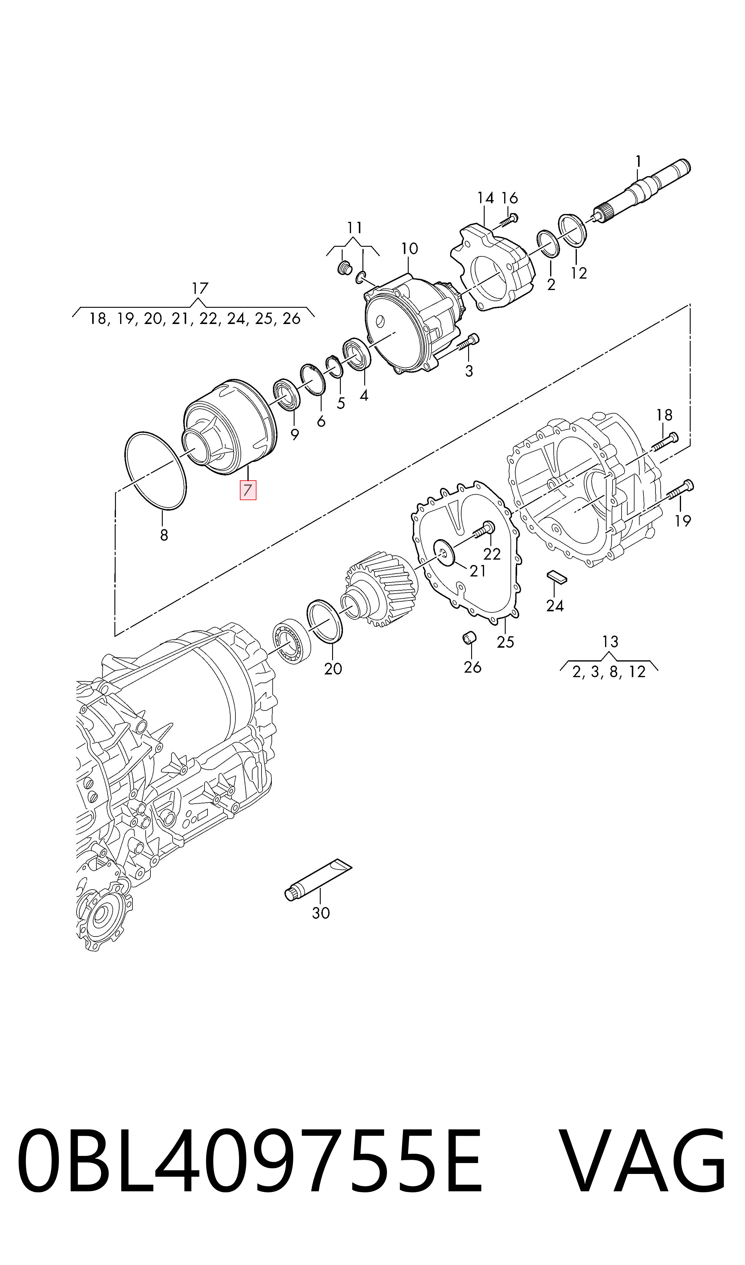 0BL409755E VAG