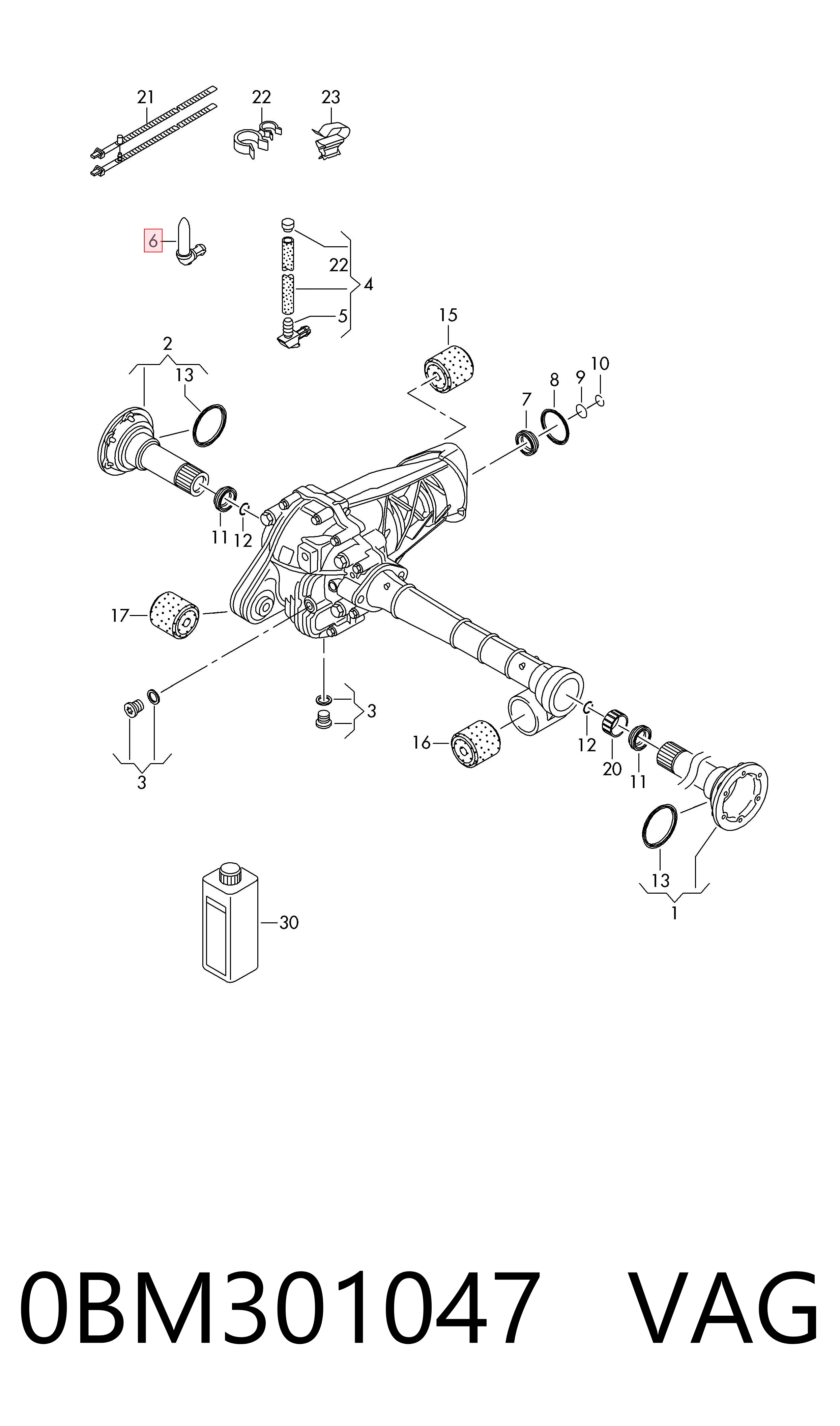 0BM301047 VAG