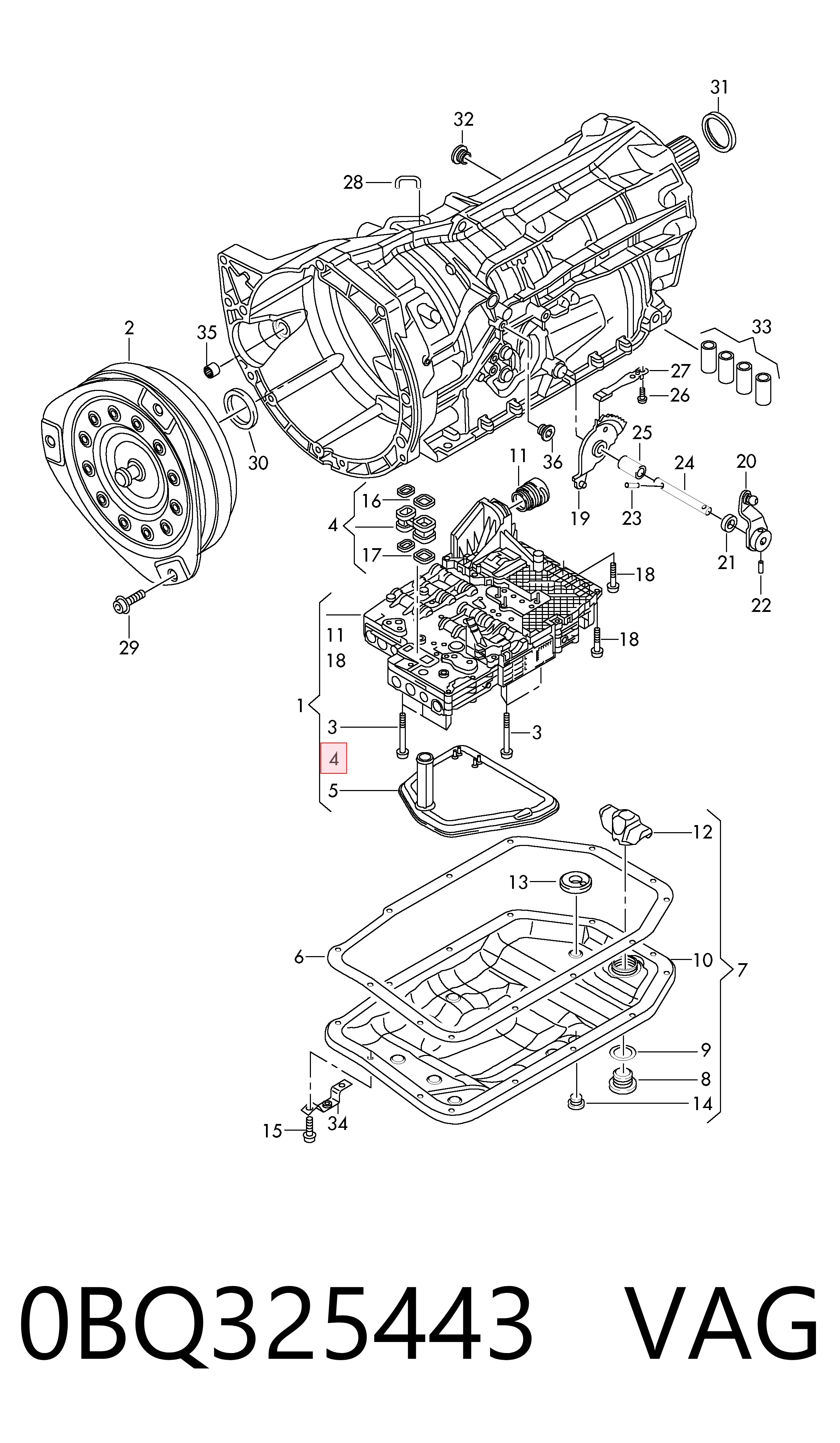 0BQ325443 VAG