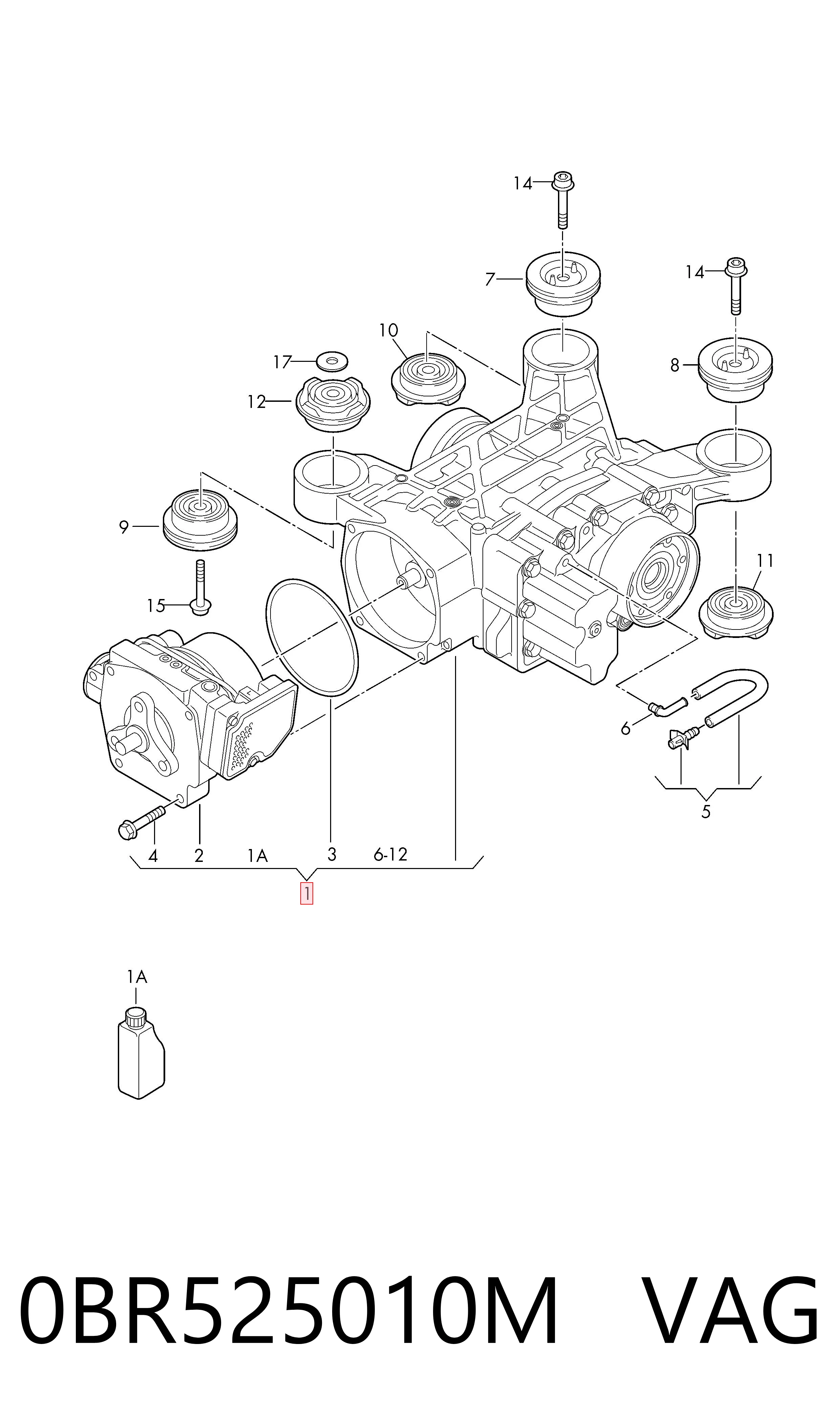 0BR525010M VAG